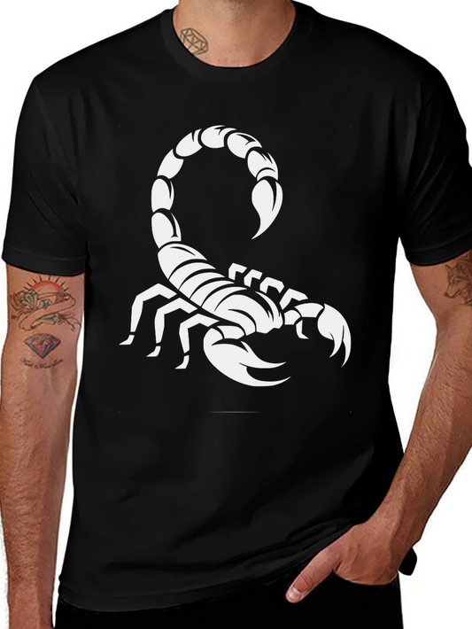 Scorpion Graphic T-Shirt - Bold Black Tee