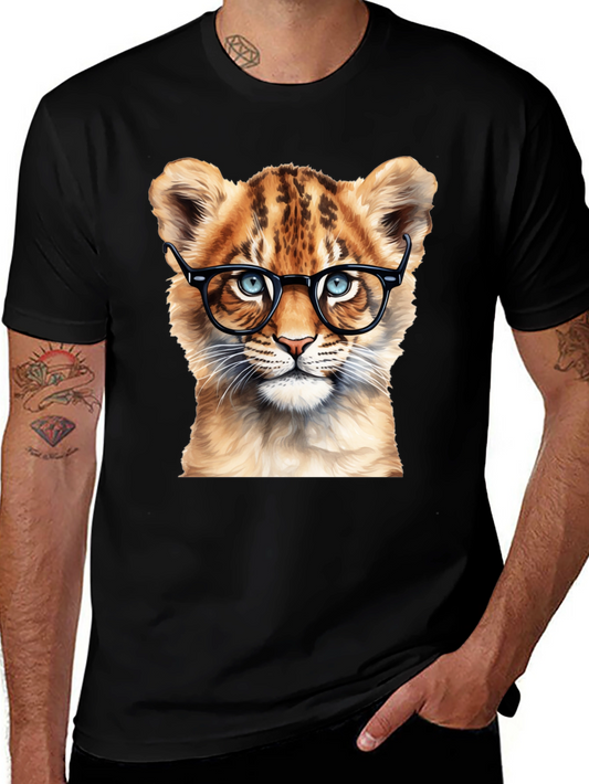 Cool Cat Tee - Lion Cub with Glasses!
