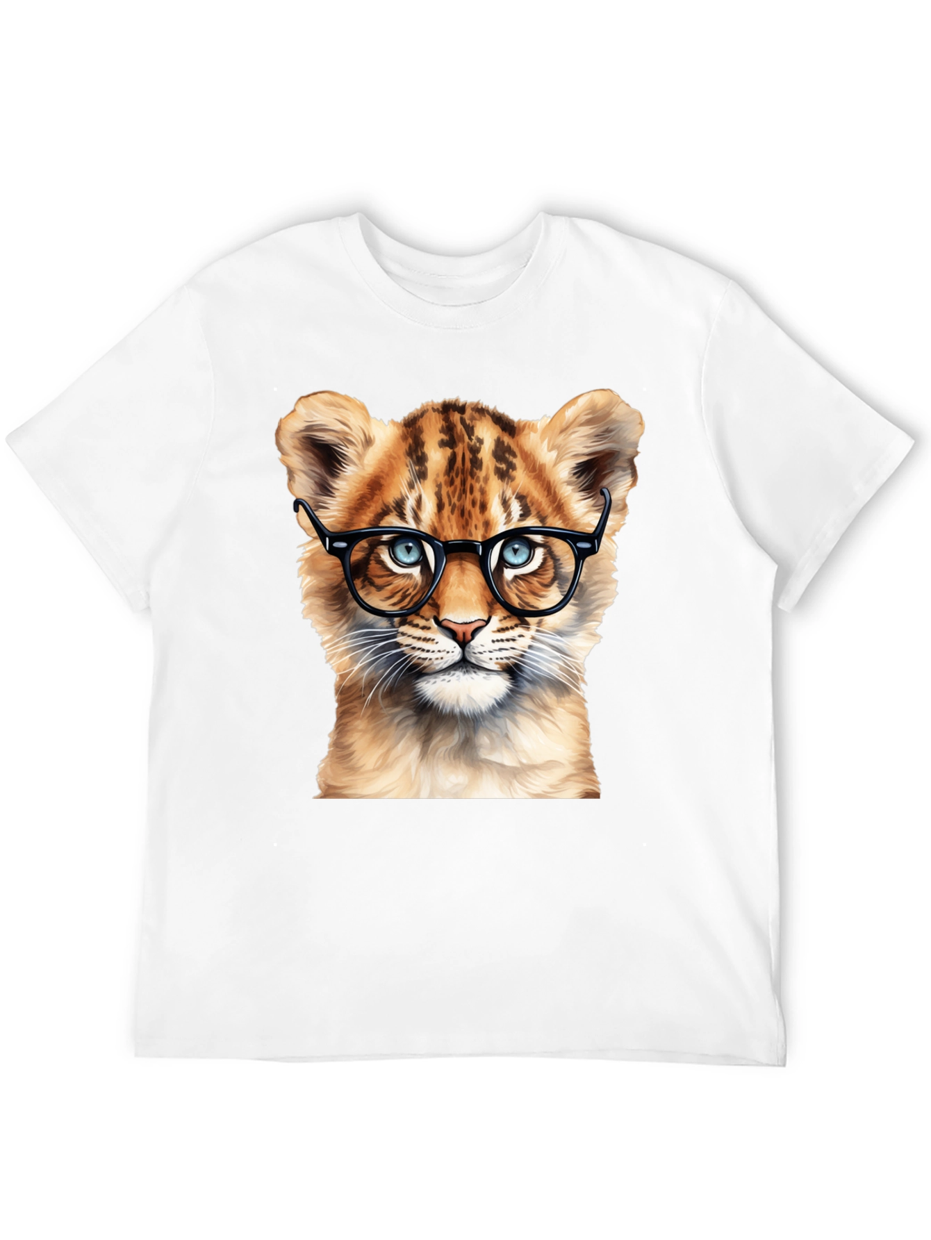 Cool Cat Tee - Lion Cub with Glasses!