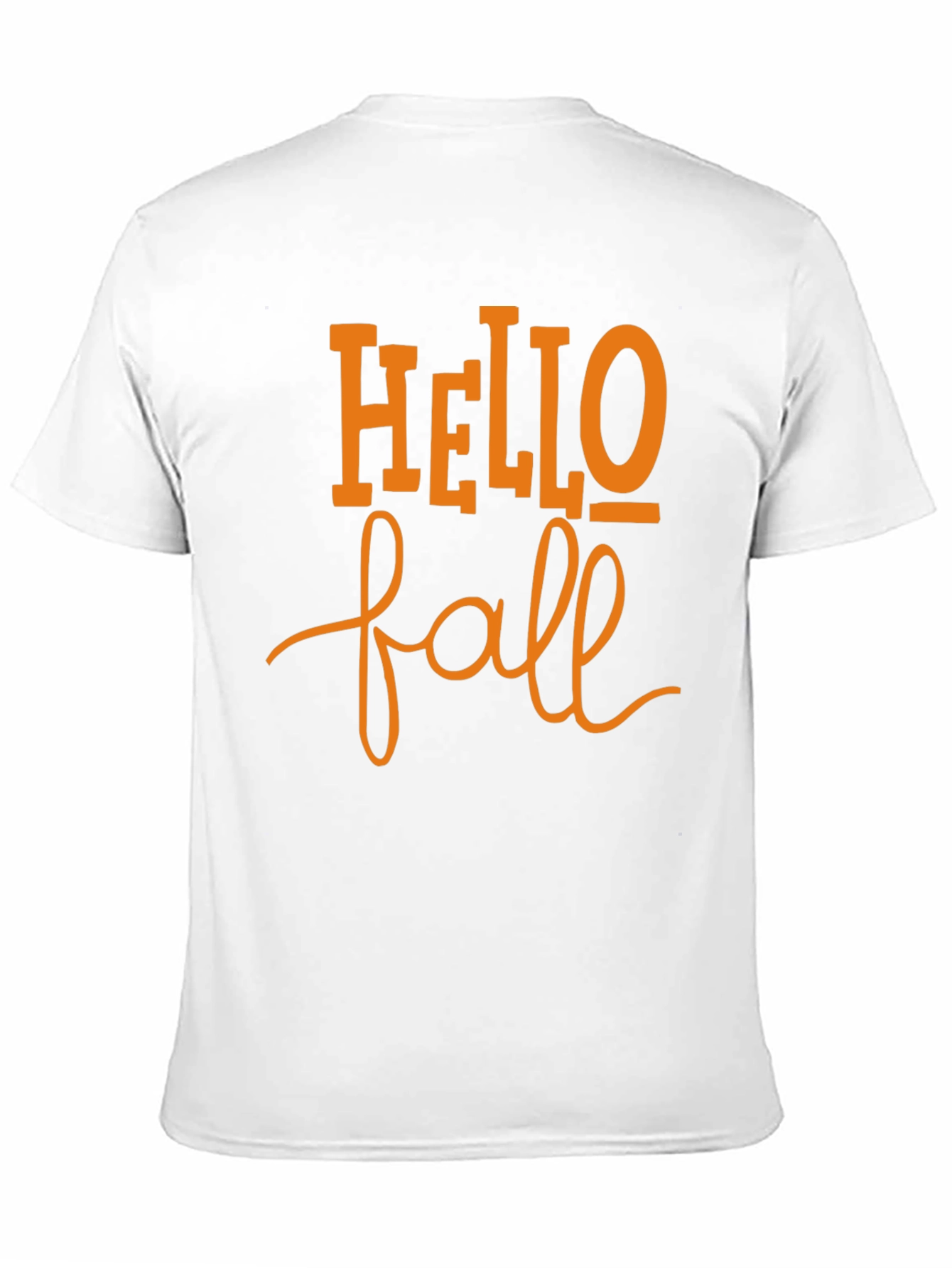 Hello Fall Black T-Shirt