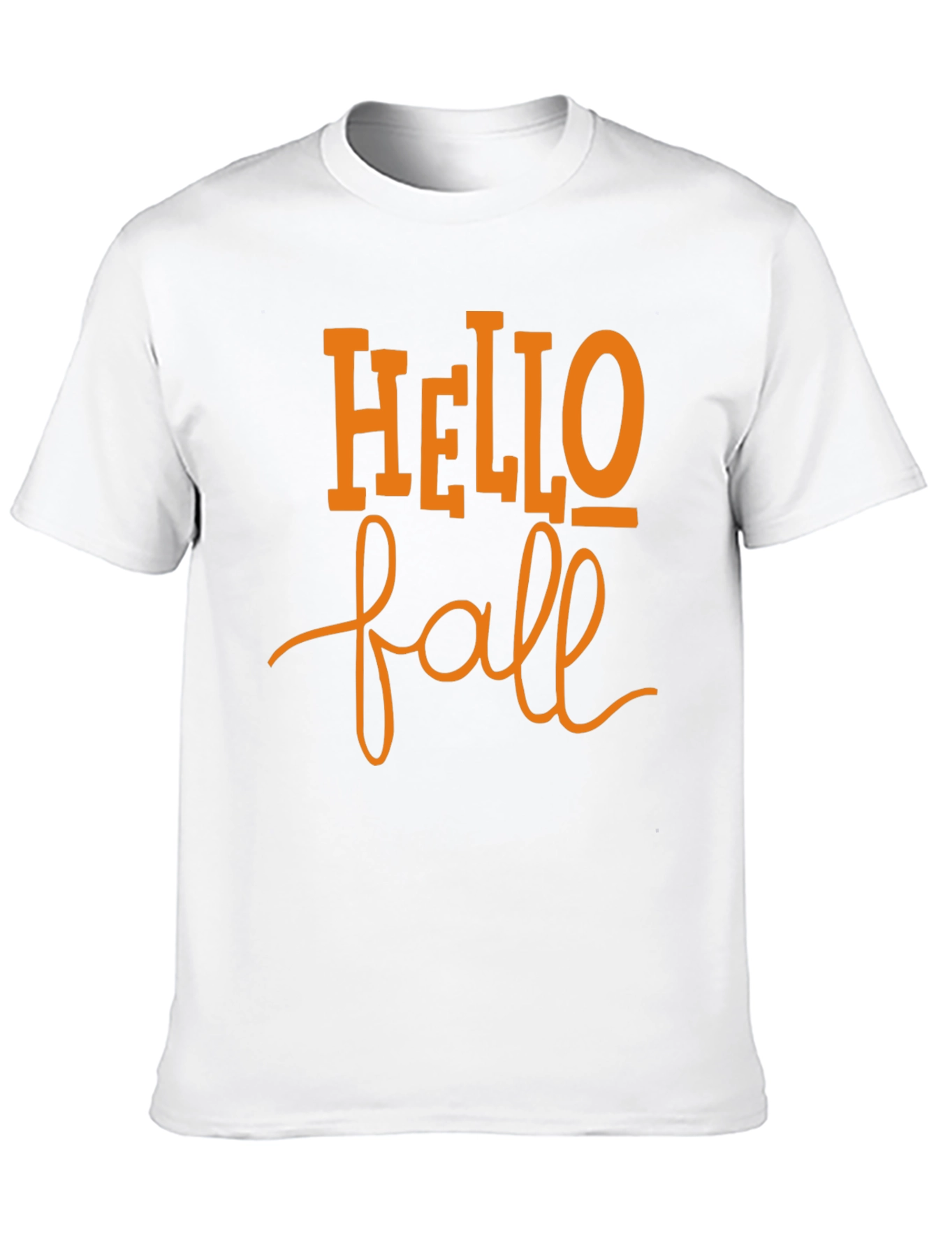 Hello Fall Black T-Shirt