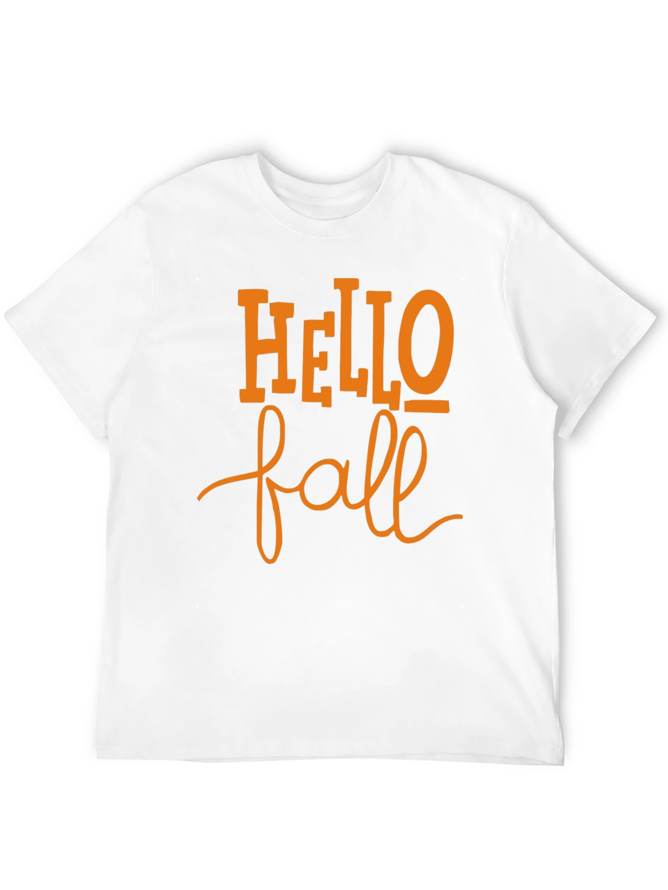 Hello Fall Black T-Shirt