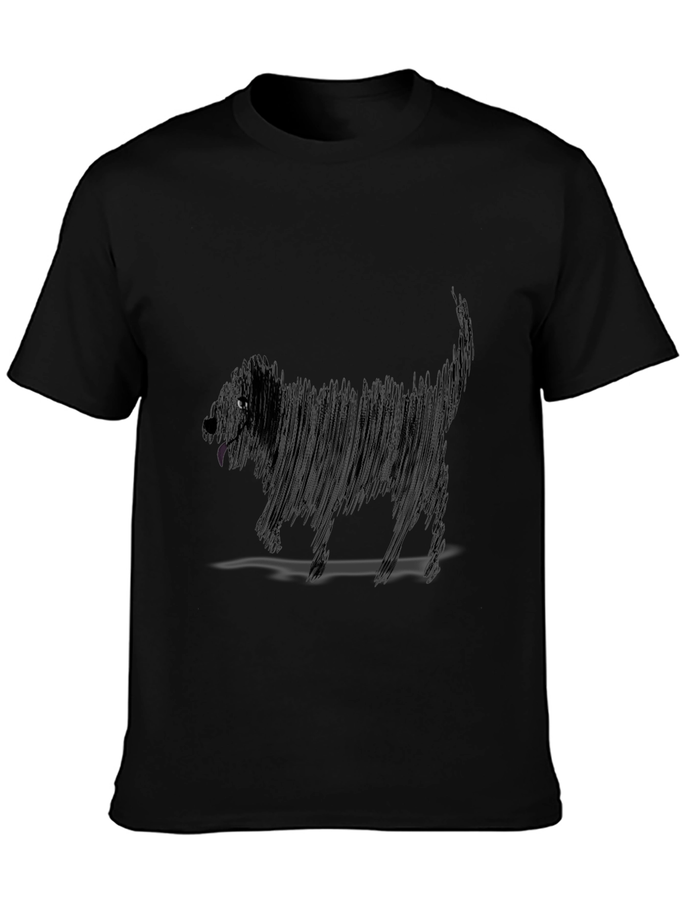Black Dog Graphic Tee - Unisex