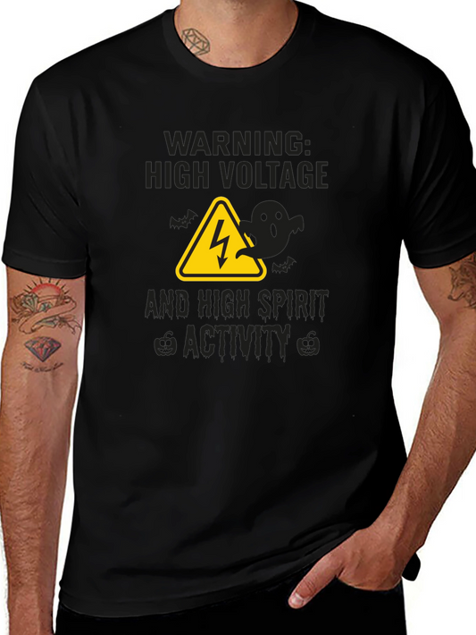 High Voltage & Spirit Activity Halloween T-Shirt