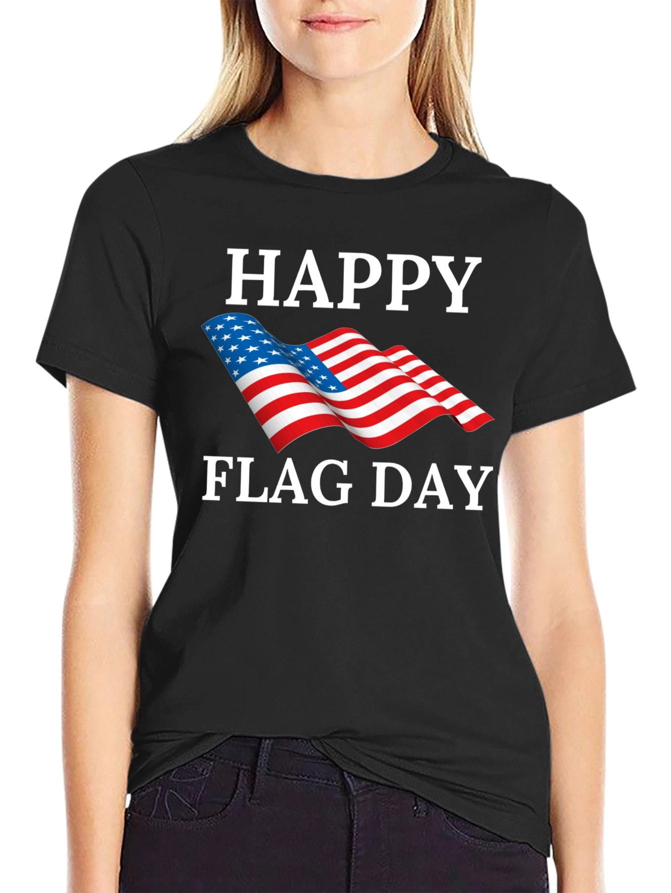 Happy Flag Day T-Shirt - USA Patriotic Tee