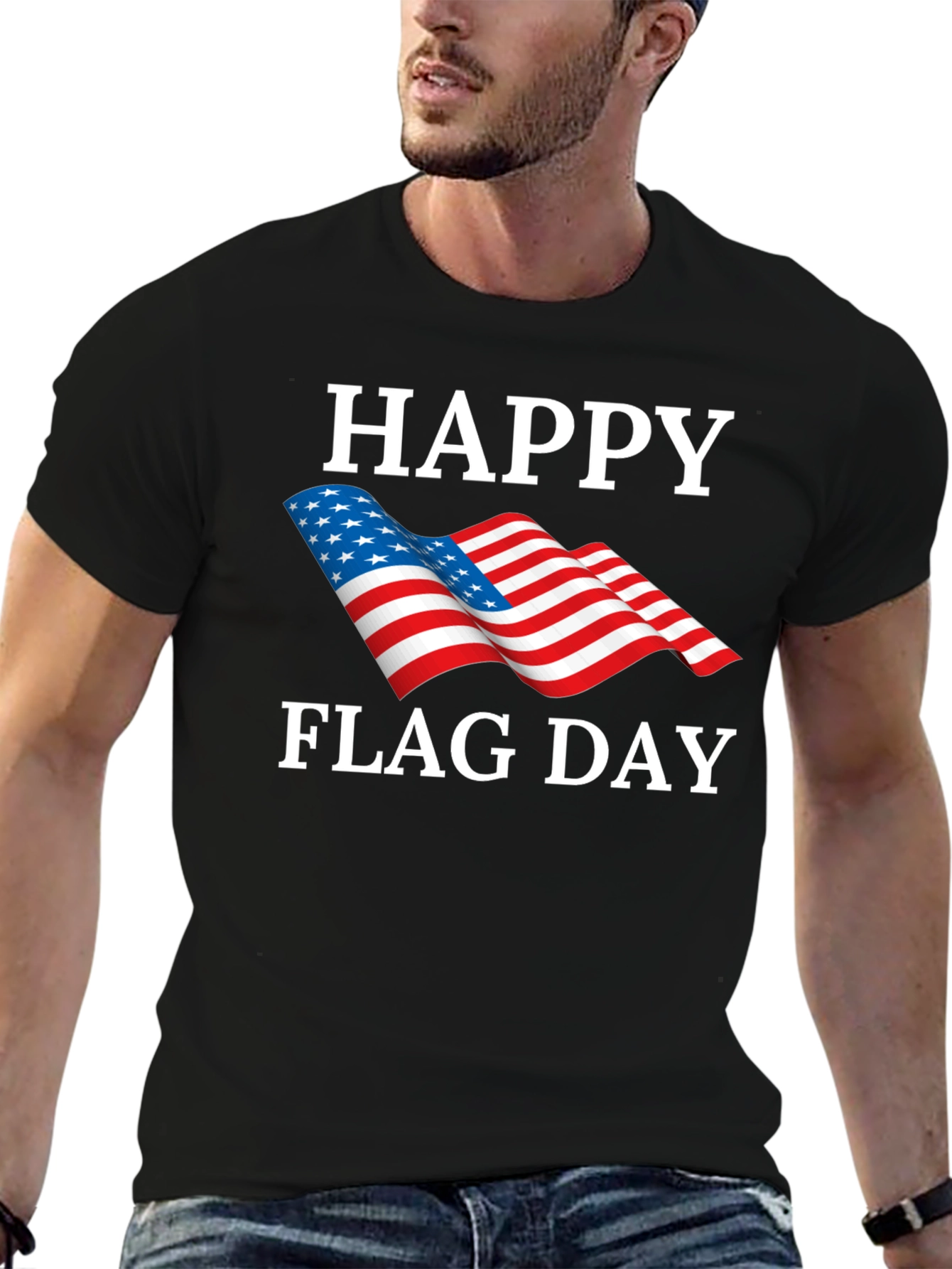 Happy Flag Day T-Shirt - USA Patriotic Tee