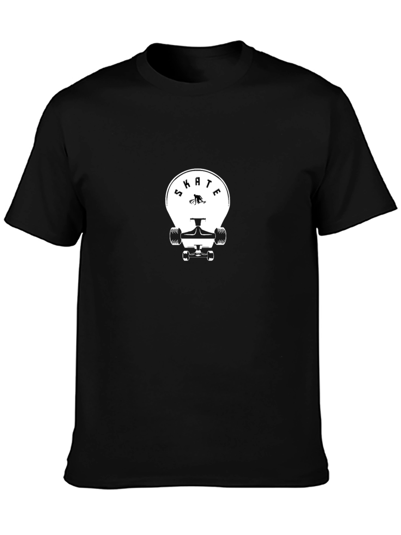 Skate Graphic Black T-Shirt