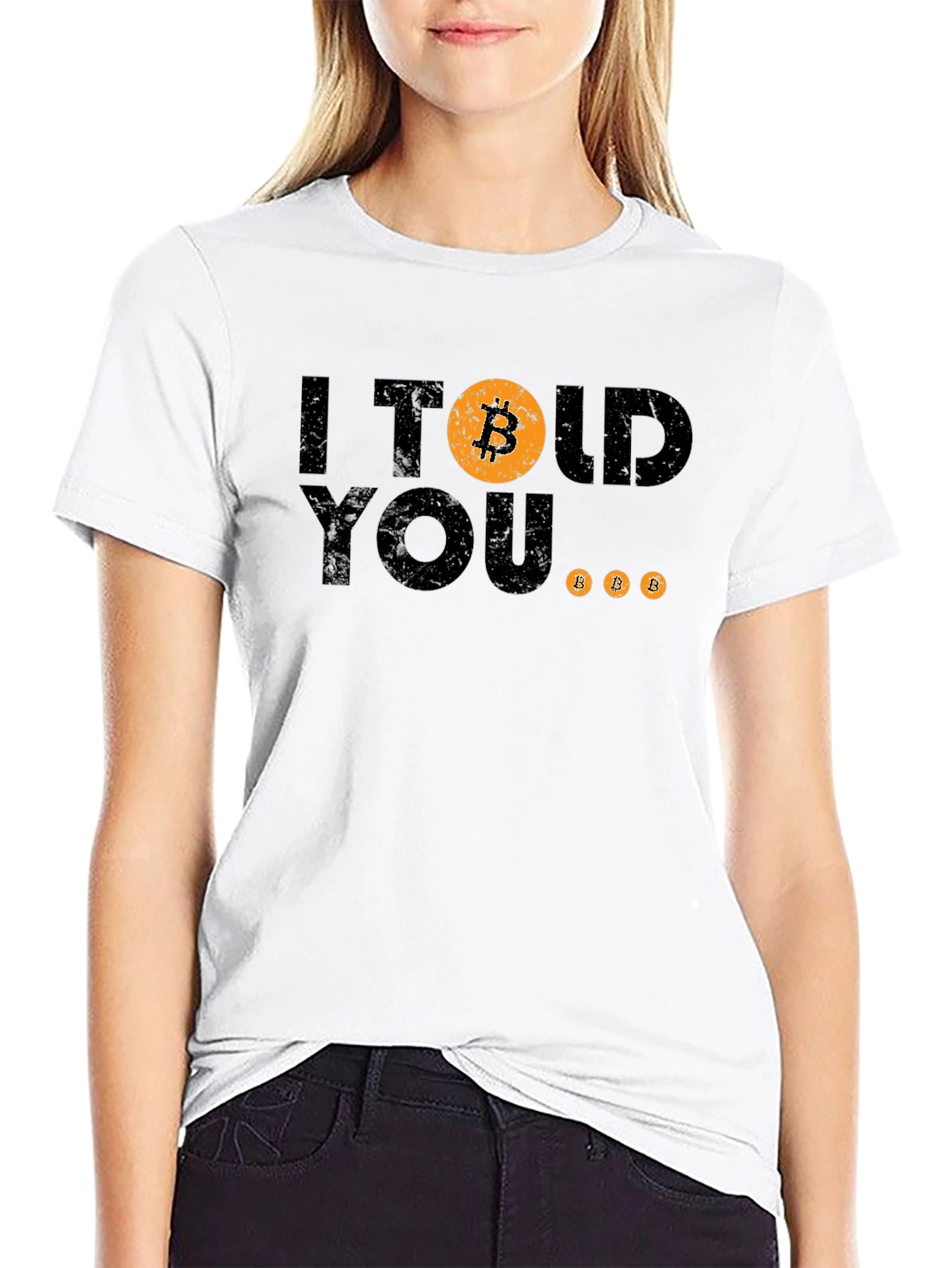 I Told You Bitcoin T-Shirt Crypto Investor Tee