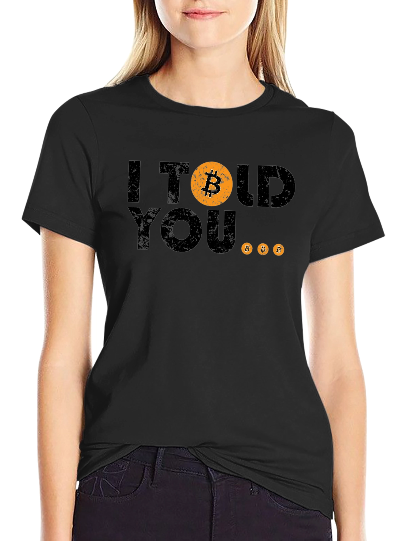 I Told You Bitcoin T-Shirt Crypto Investor Tee