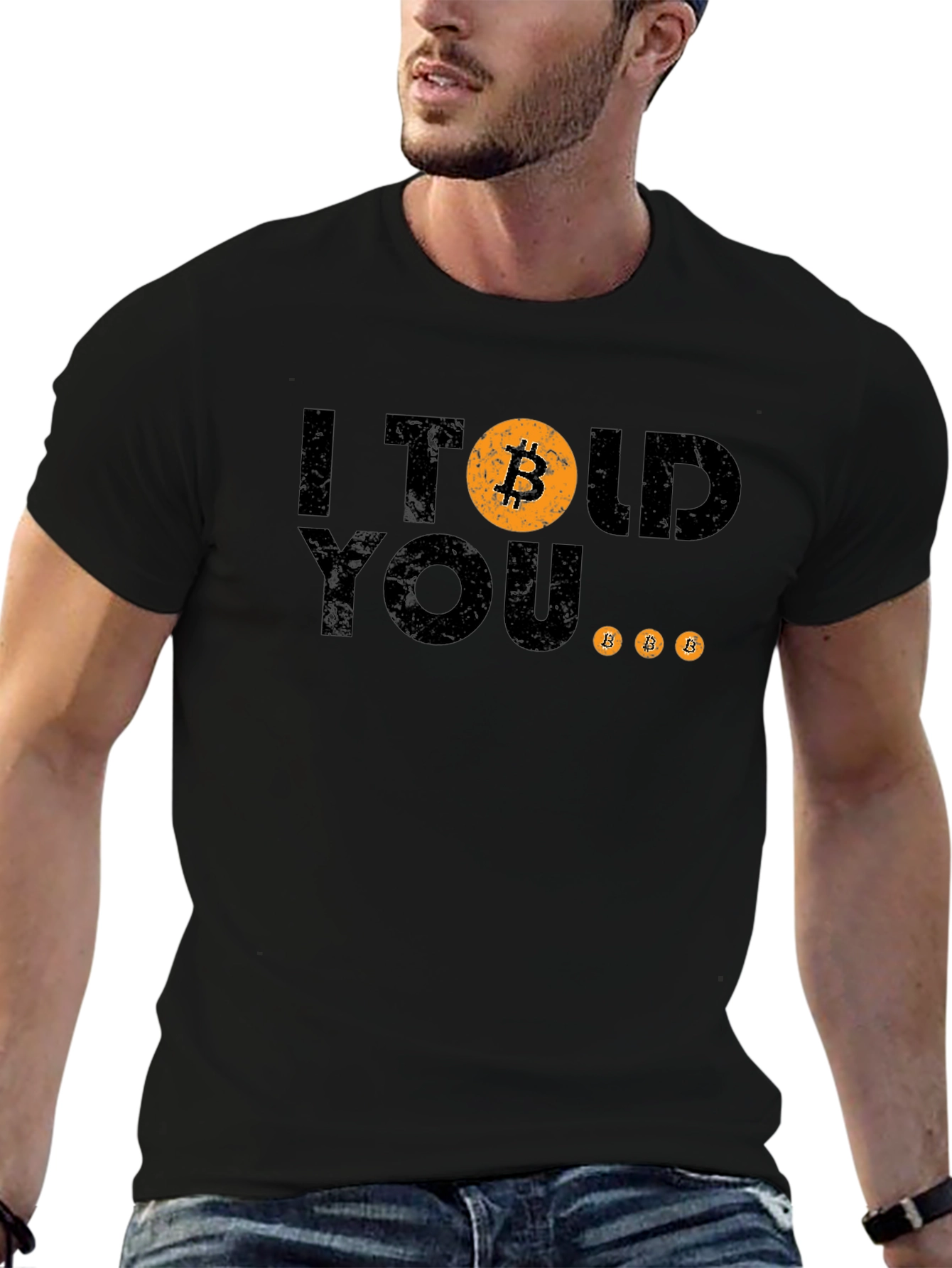I Told You Bitcoin T-Shirt Crypto Investor Tee