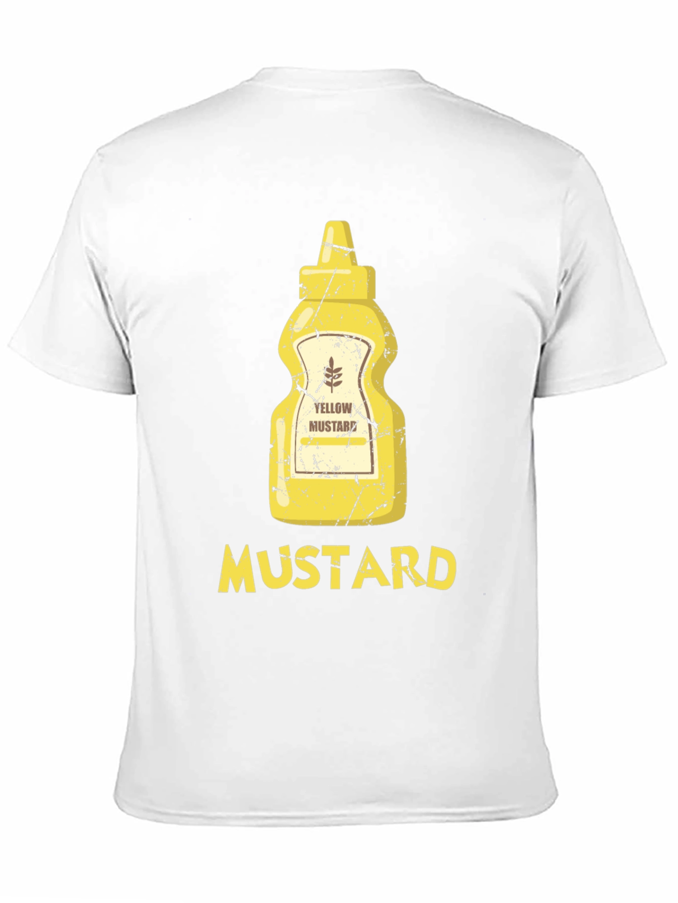 Mustard Bottle Graphic Tee - Foodie Apparel