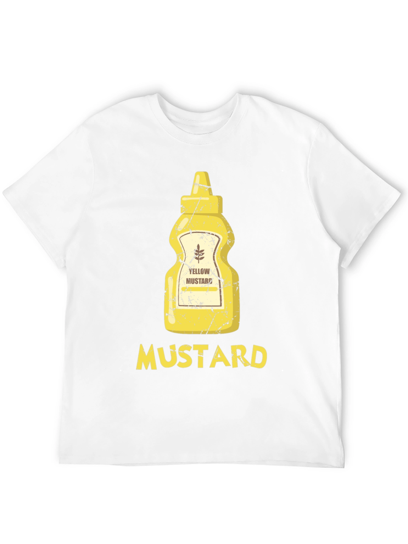 Mustard Bottle Graphic Tee - Foodie Apparel