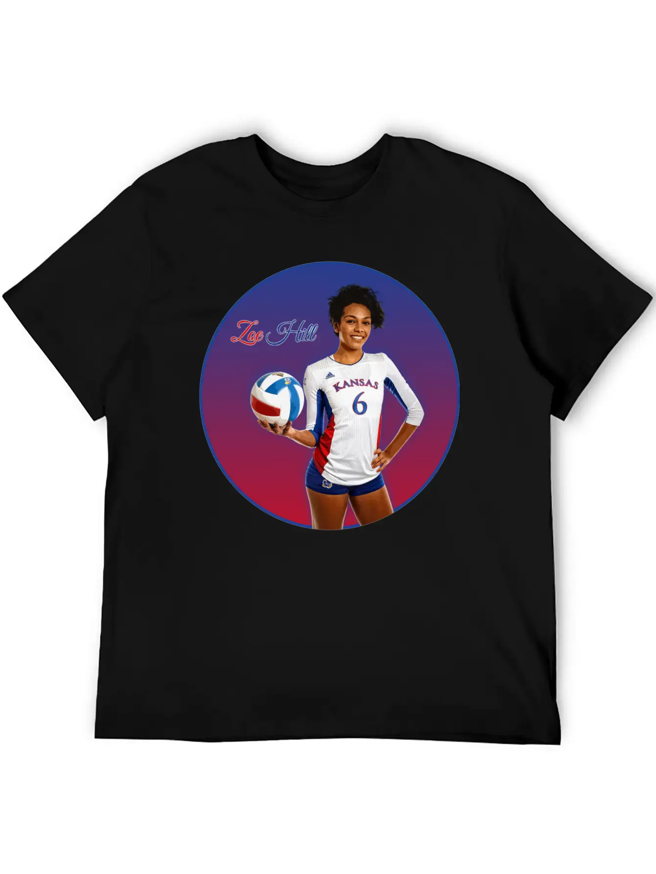 Zoe Hill - Volleyball Unisex Casual T-Shirt – Clean Design For Daily Comfort