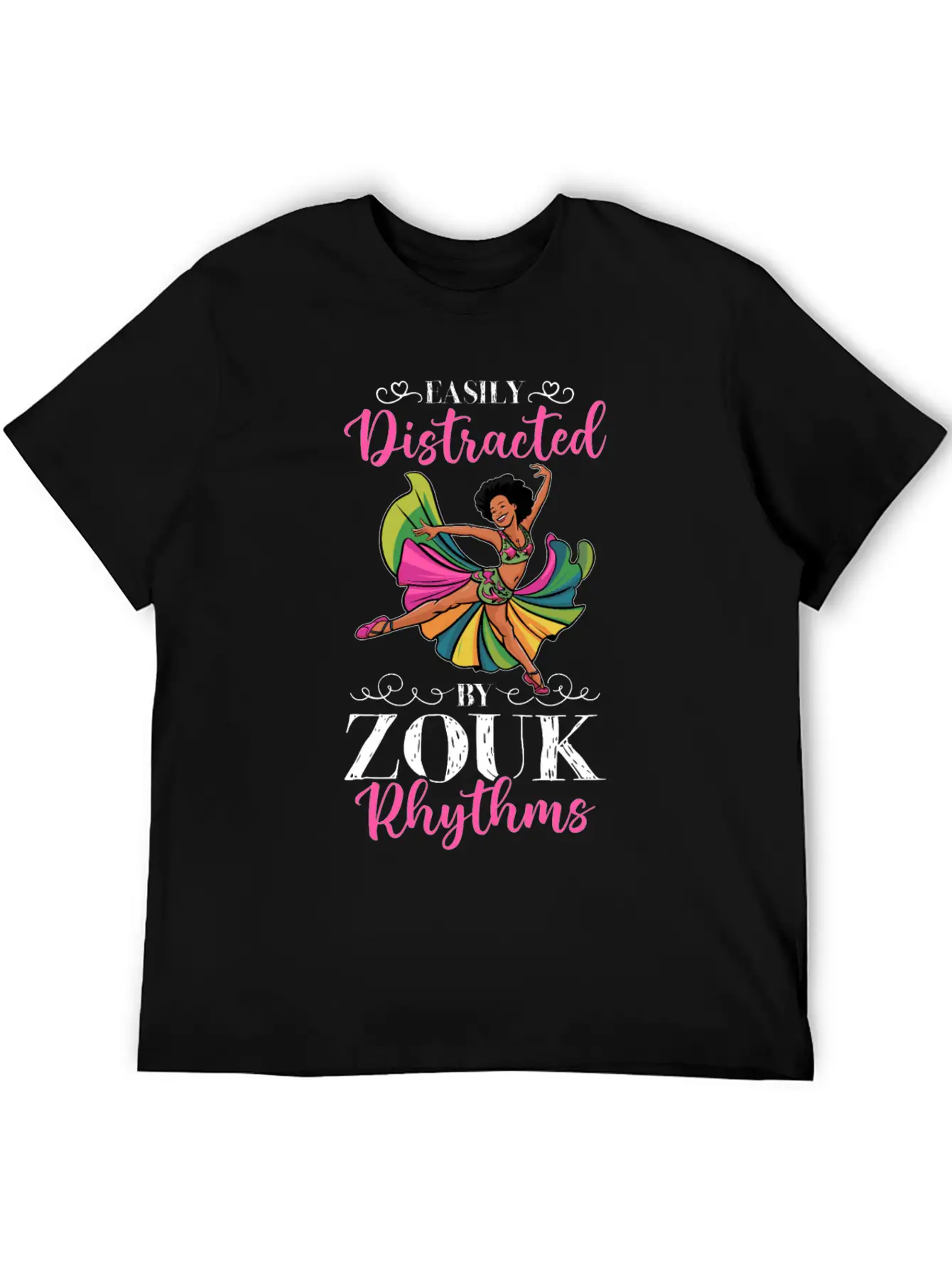 Zouk Dance Festival Design For Zouk Dancer Unisex Casual T-Shirt – Clean Design For Daily Comfort