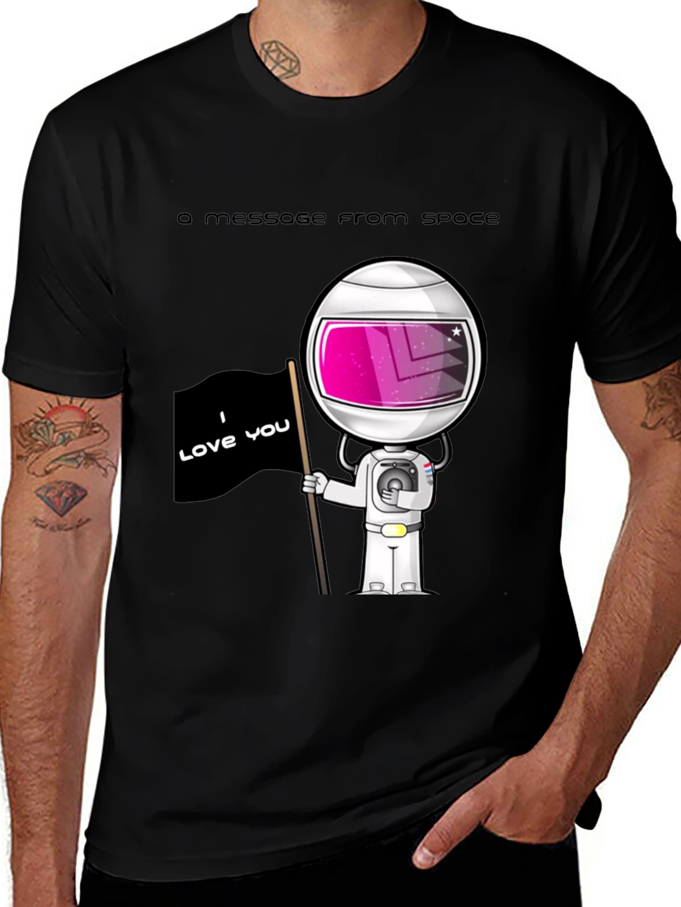 Space Message T-Shirt