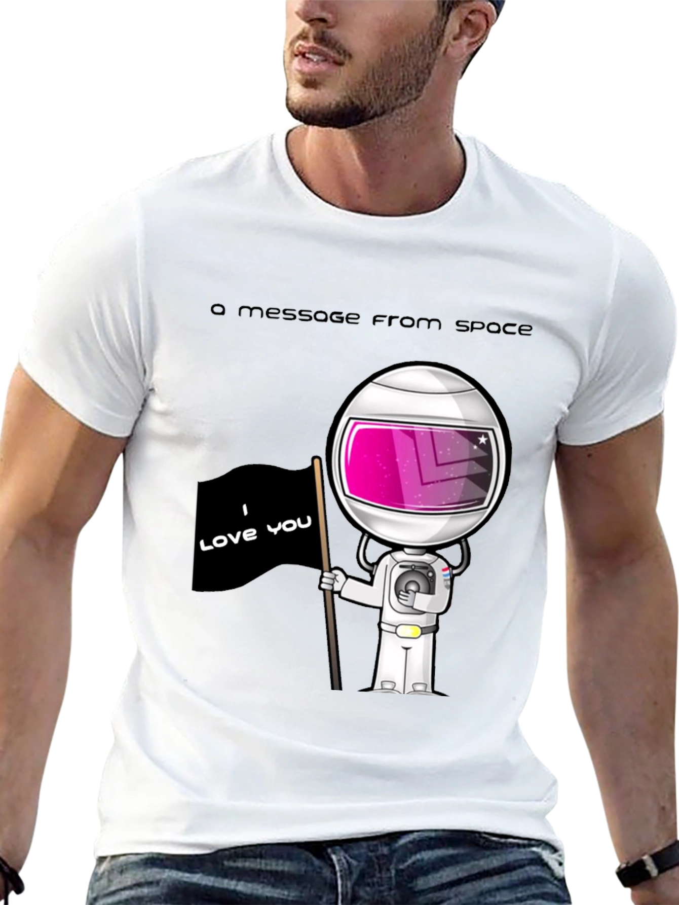 Space Message T-Shirt