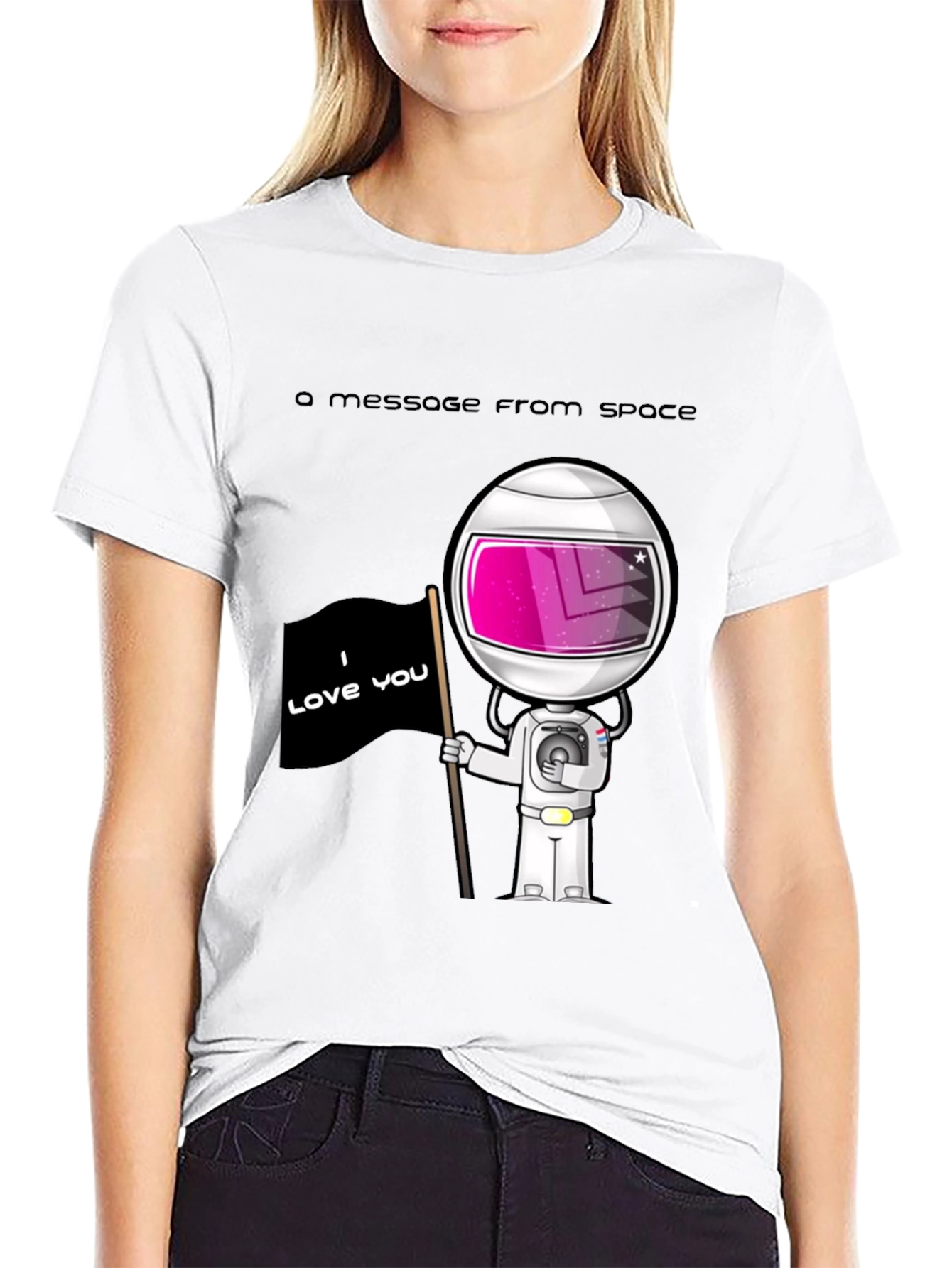 Space Message T-Shirt