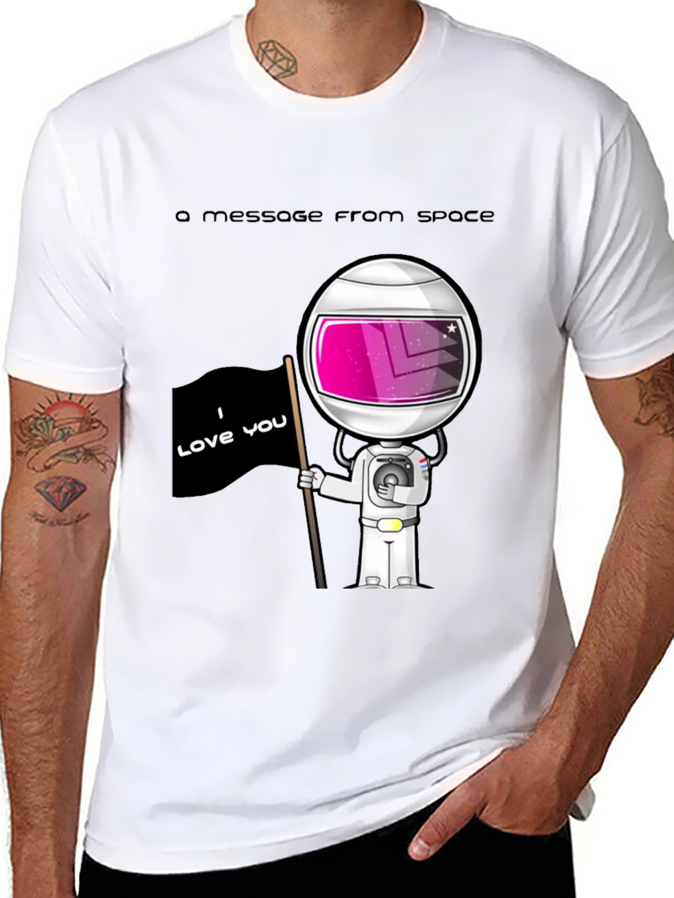 Space Message T-Shirt