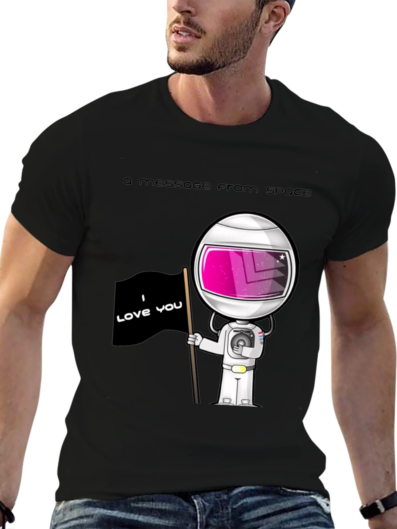 Space Message T-Shirt