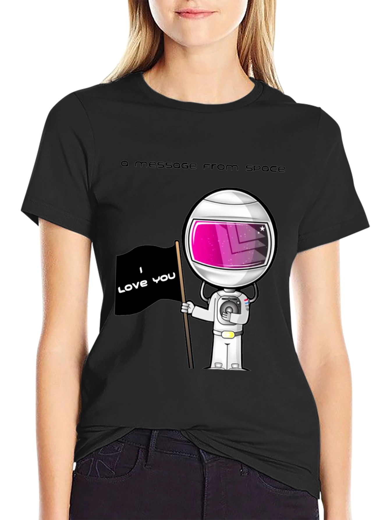 Space Message T-Shirt