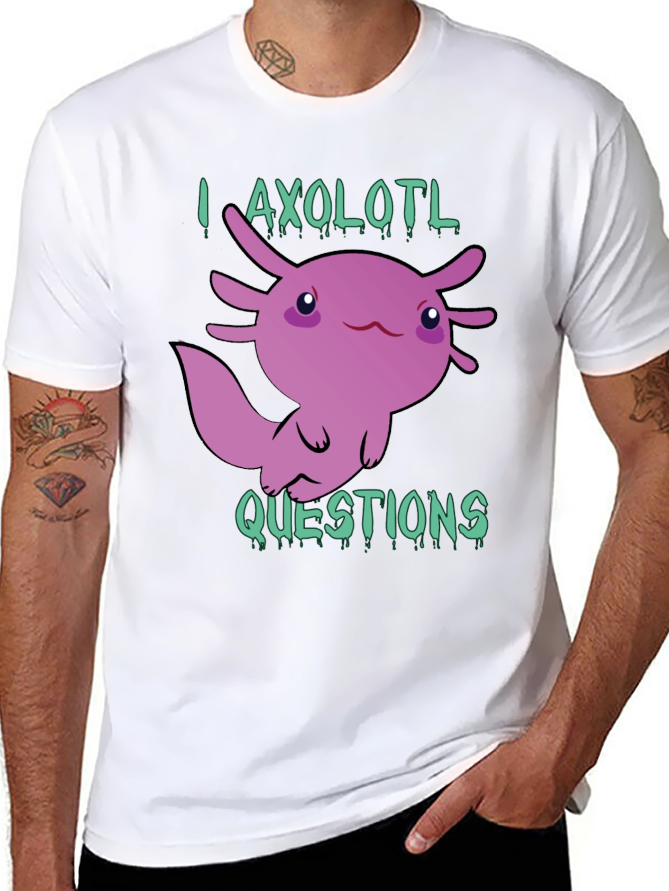 I Axolotl Questions T-Shirt