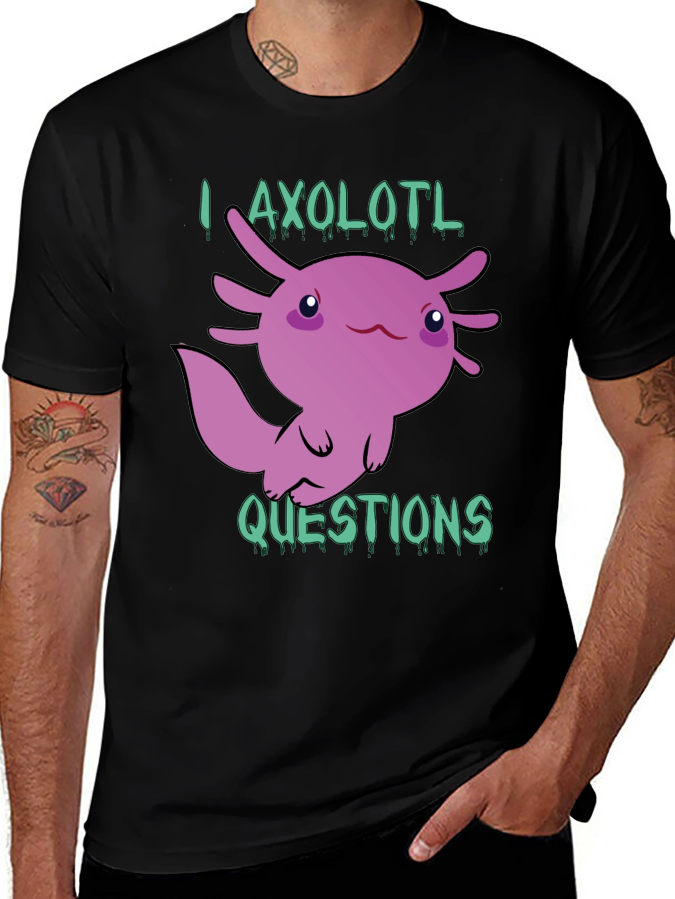 I Axolotl Questions T-Shirt