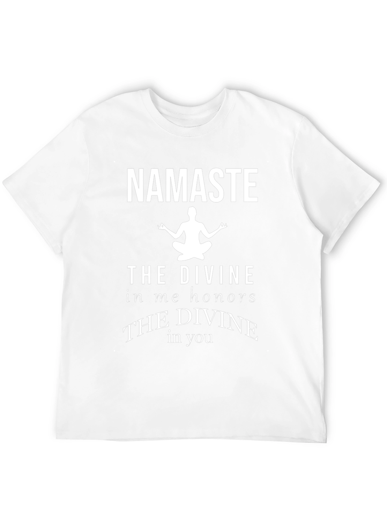 Namaste Divine Honor Yoga Graphic T-Shirt