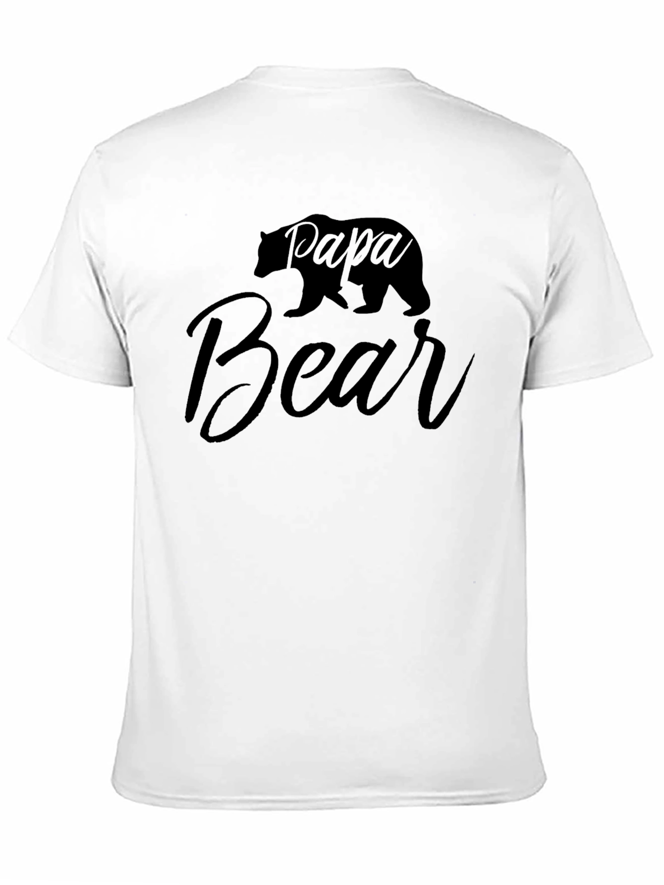 Papa Bear Graphic Tee - Black T-Shirt