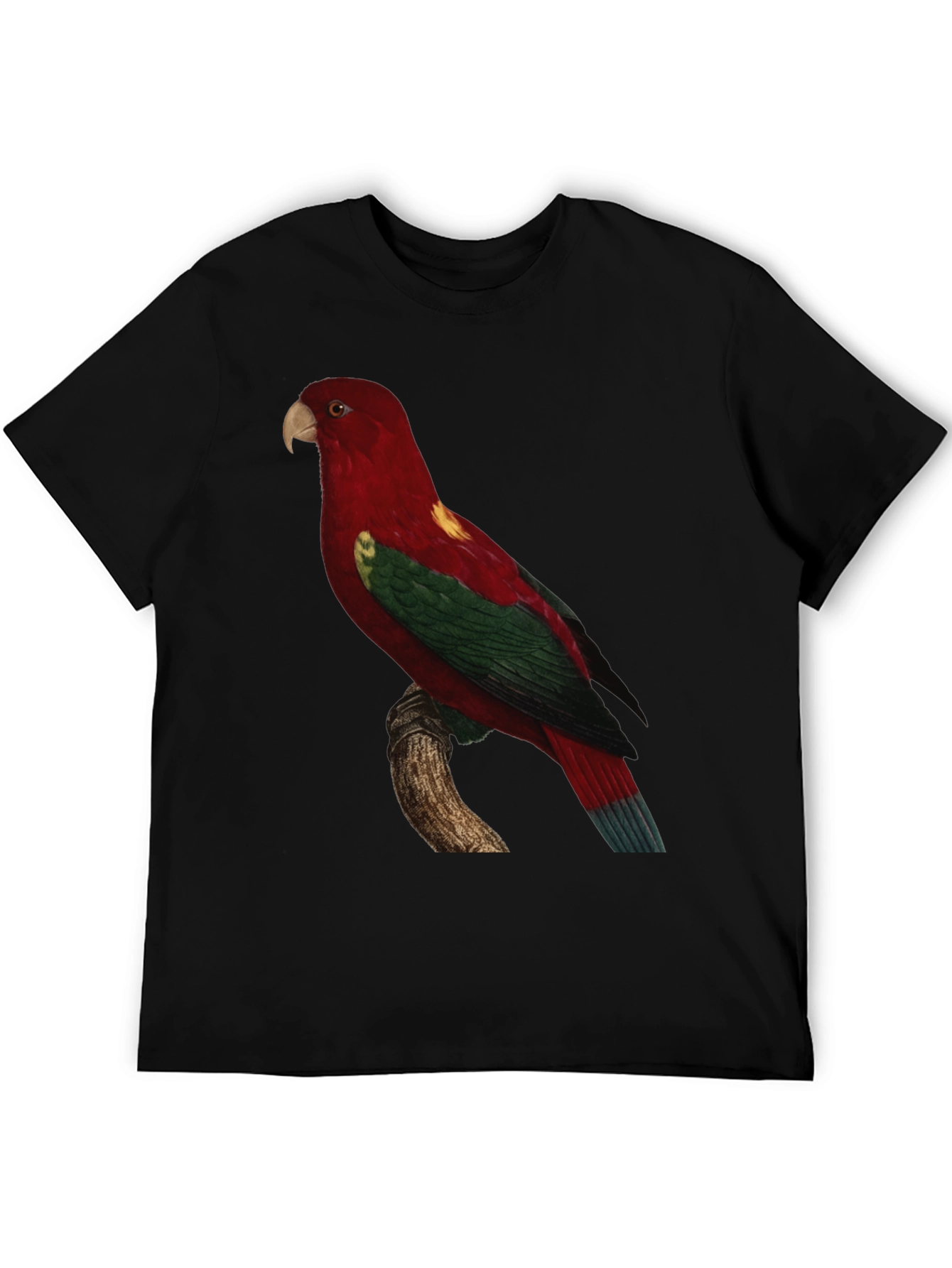 Parrot Graphic Tee - Mens Black T-Shirt