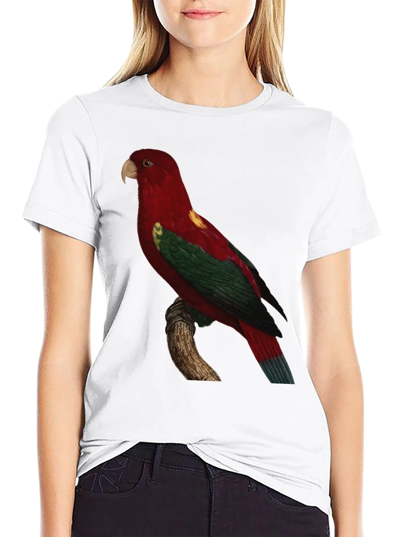 Parrot Graphic Tee - Mens Black T-Shirt