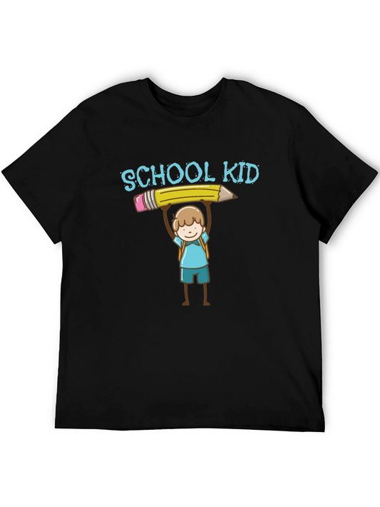 School Kid Graphic T-Shirt