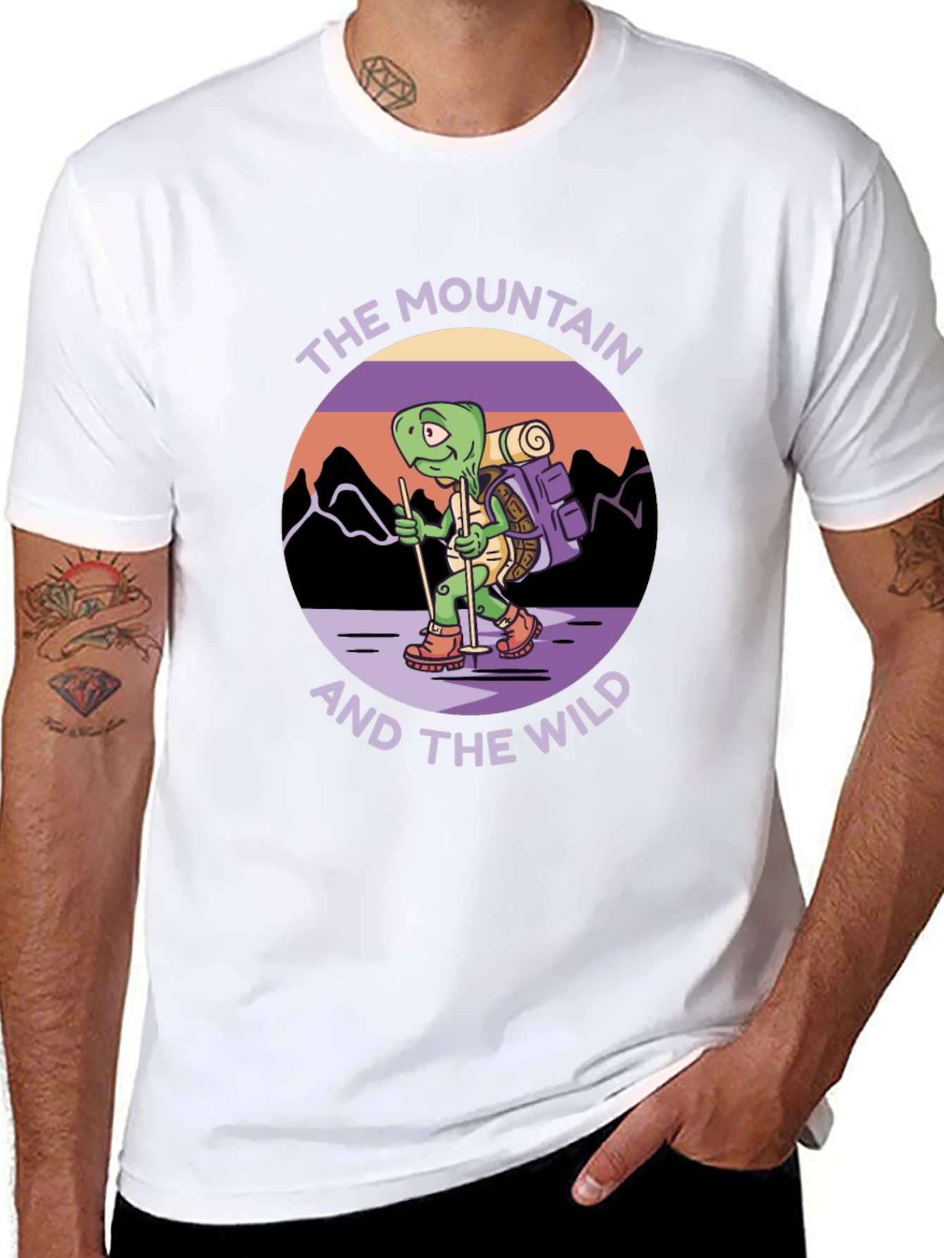 Mountain & Wild Turtle Hiking T-Shirt