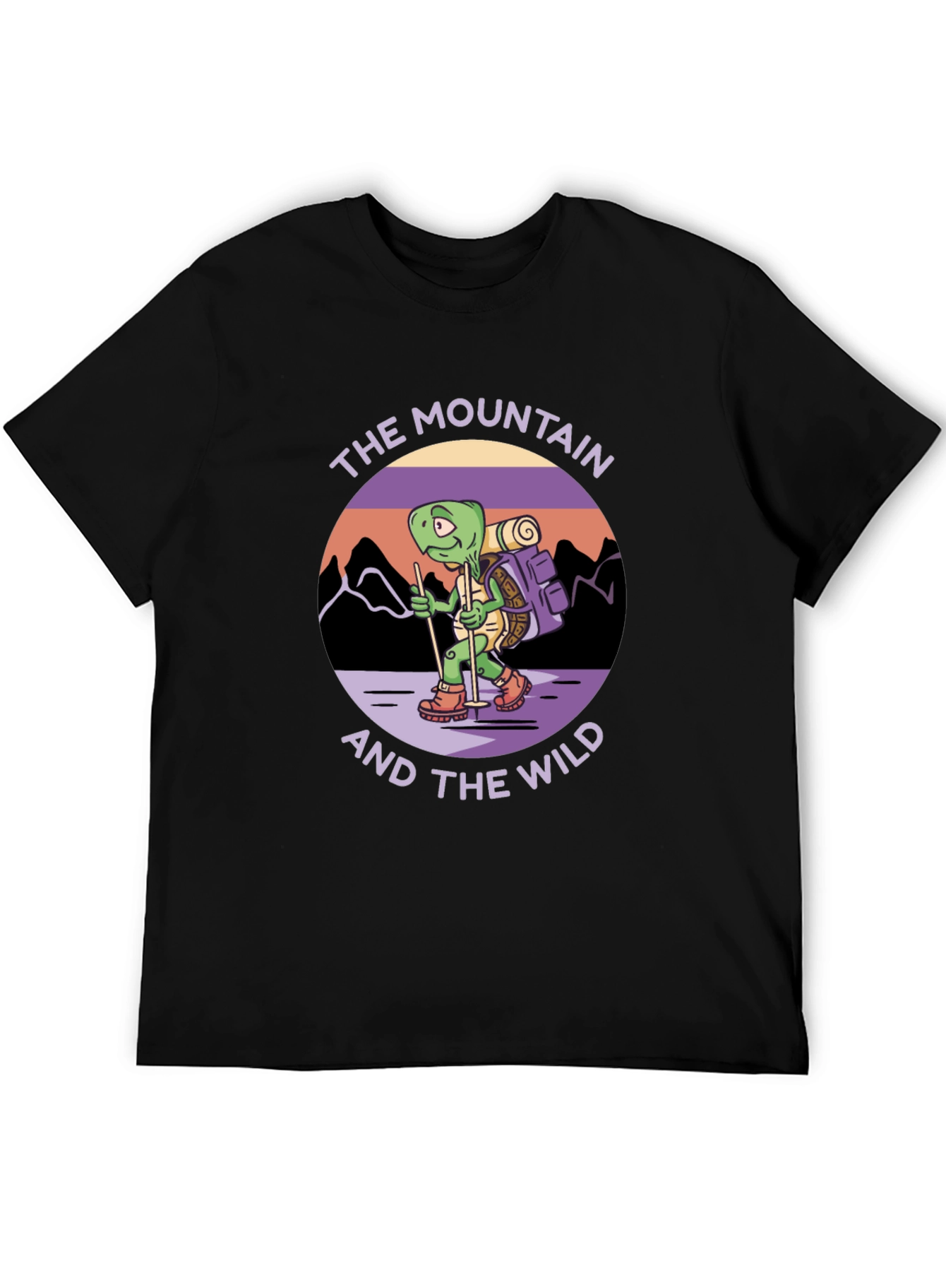 Mountain & Wild Turtle Hiking T-Shirt