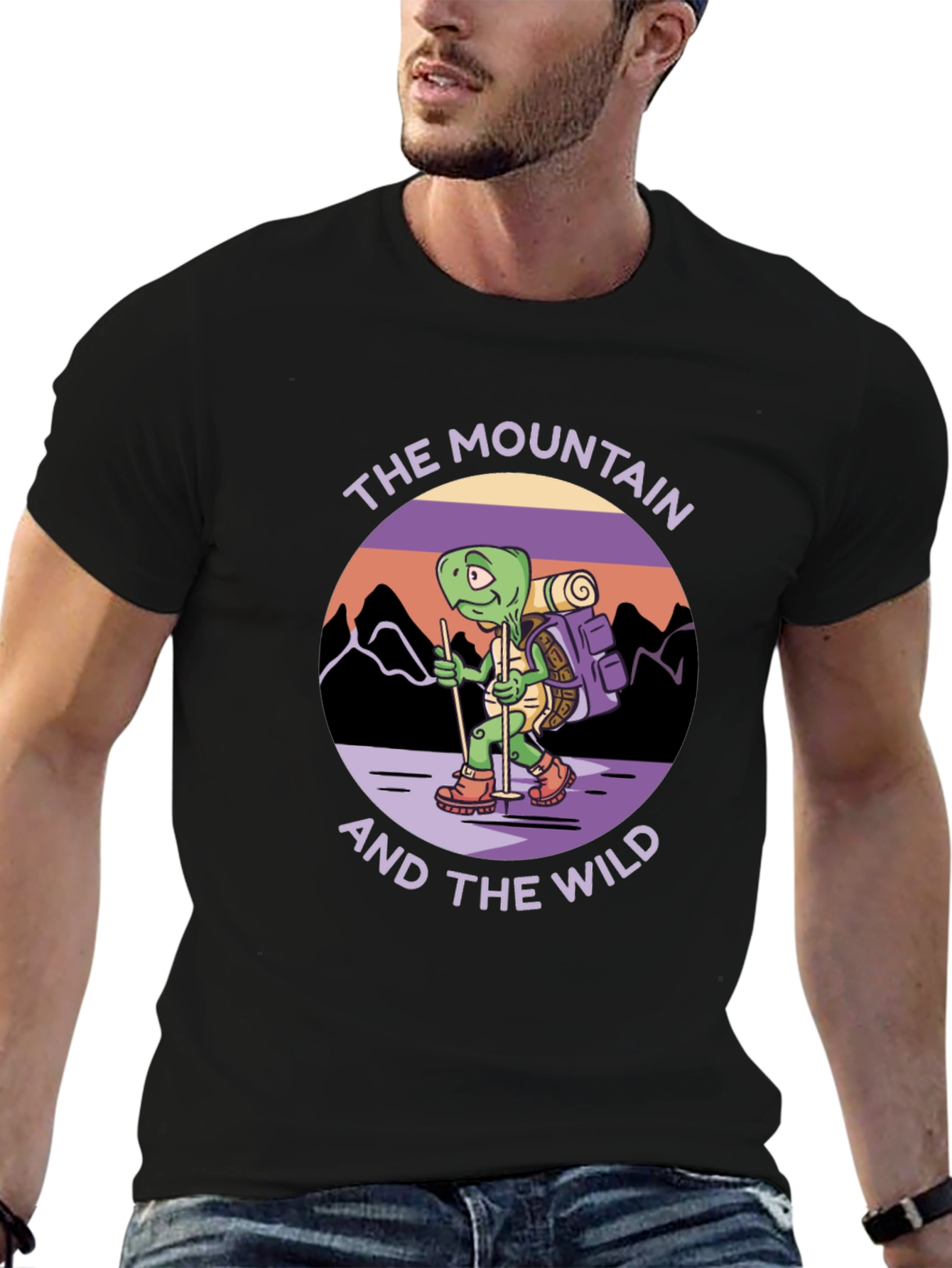 Mountain & Wild Turtle Hiking T-Shirt