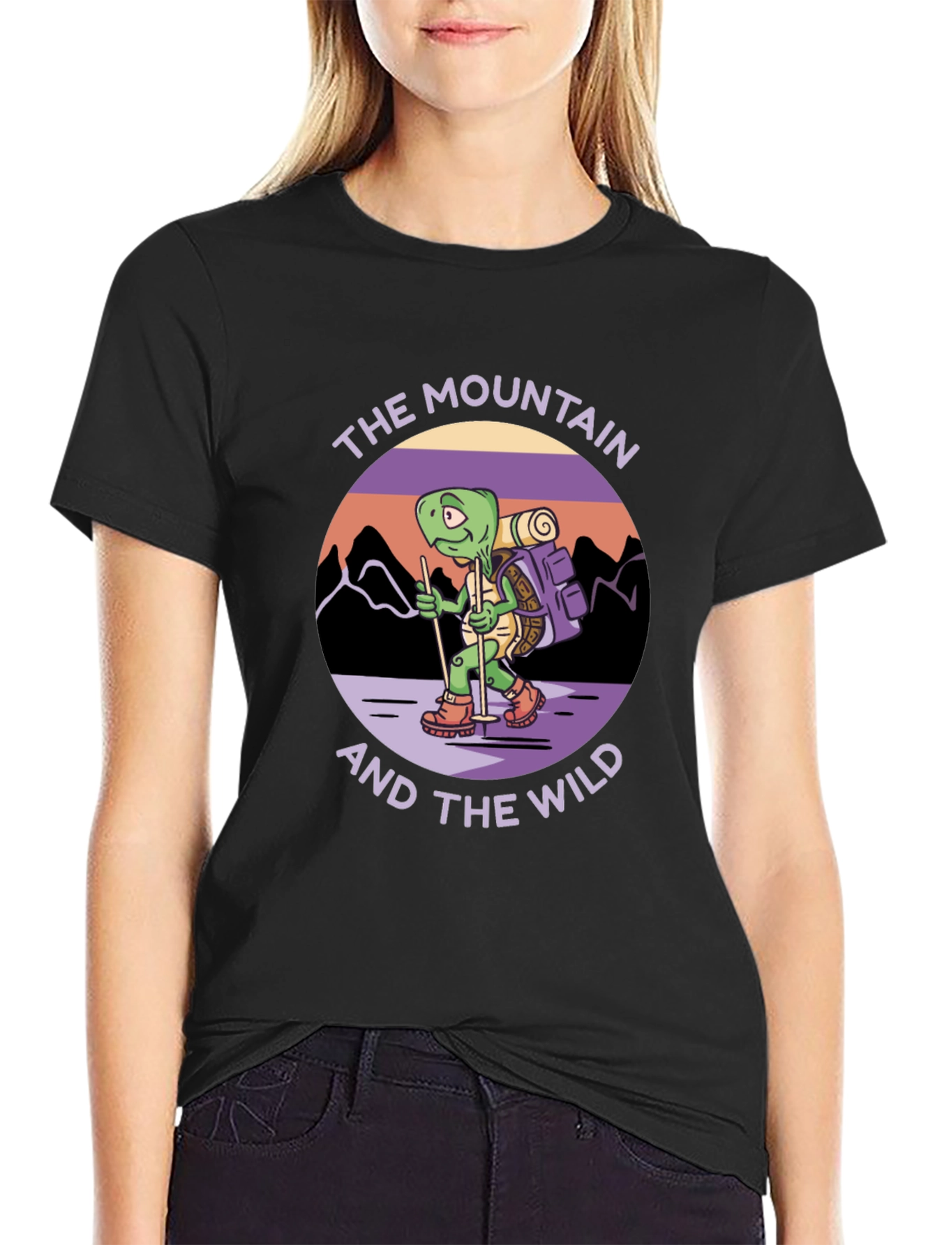 Mountain & Wild Turtle Hiking T-Shirt