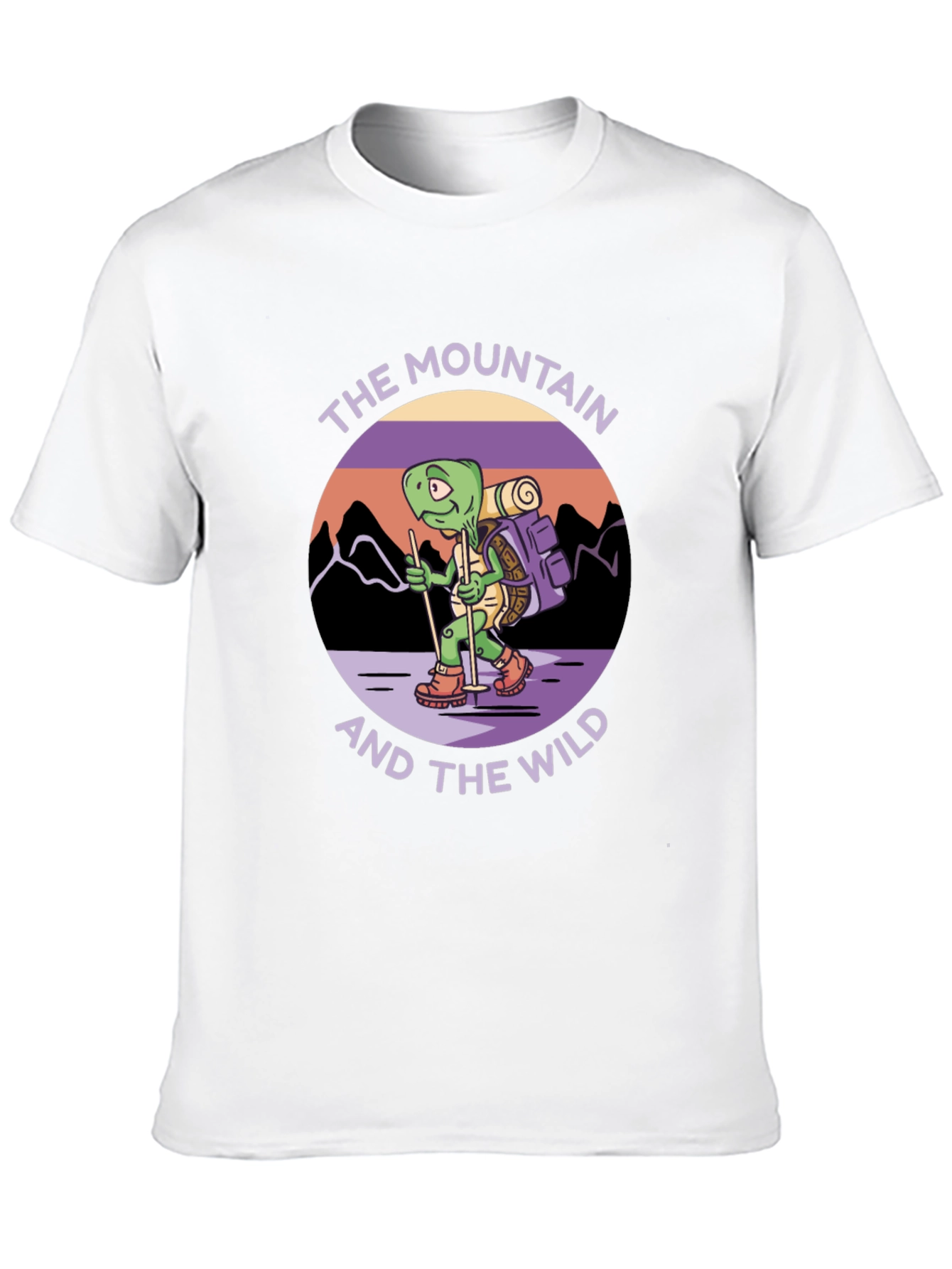 Mountain & Wild Turtle Hiking T-Shirt