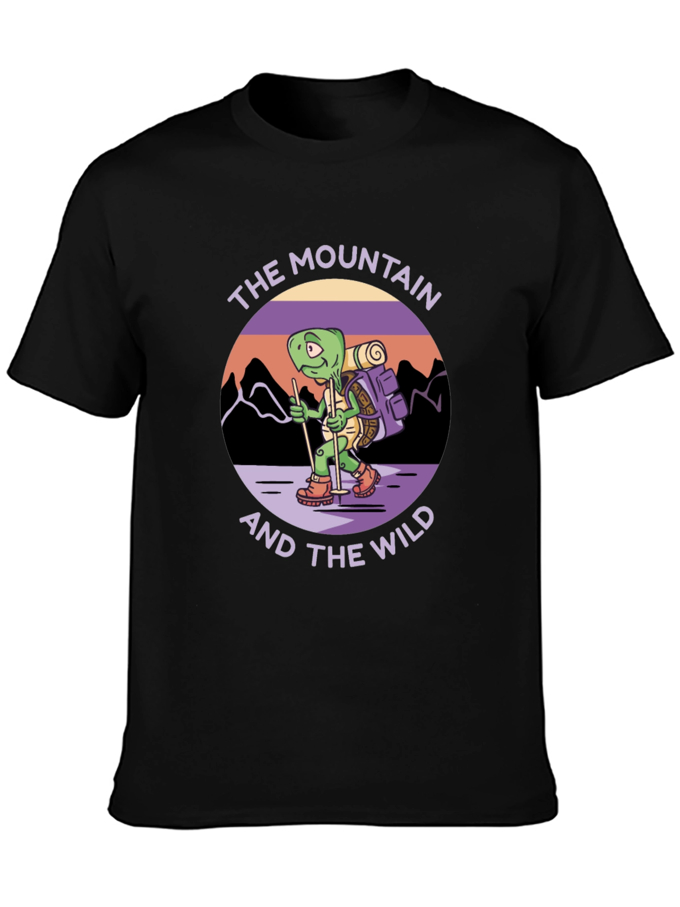 Mountain & Wild Turtle Hiking T-Shirt