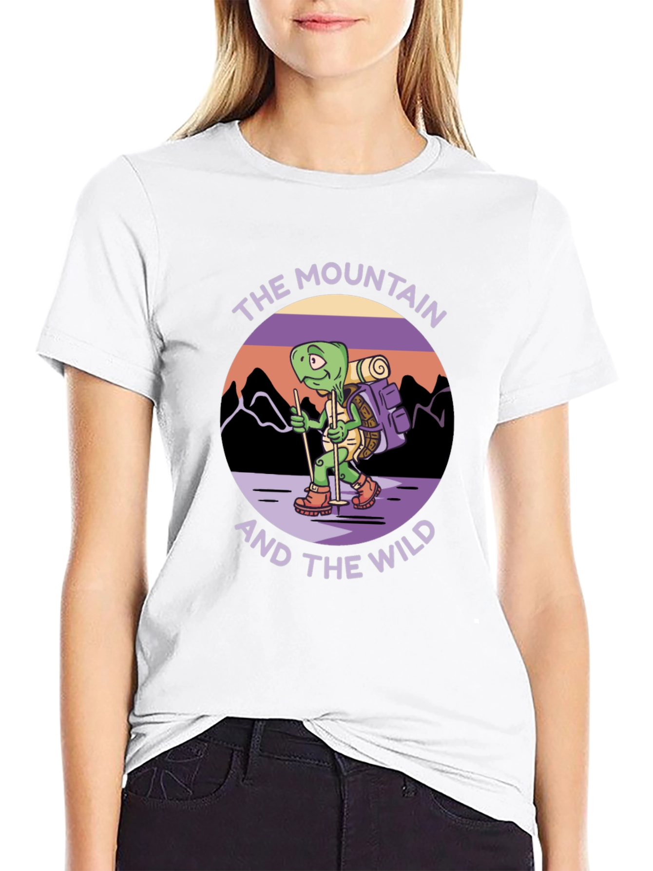 Mountain & Wild Turtle Hiking T-Shirt