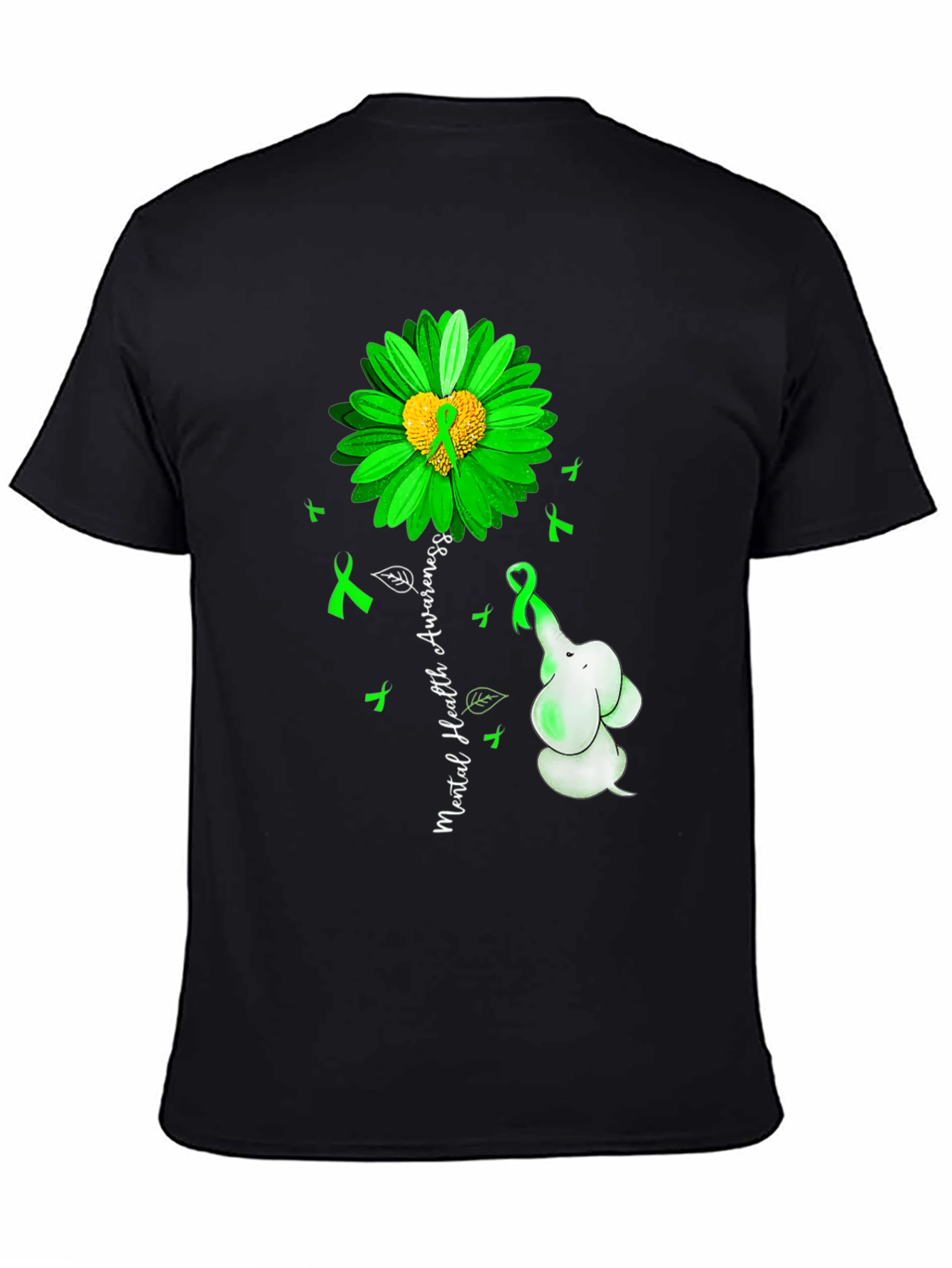 Mental Health Awareness Elephant T-Shirt