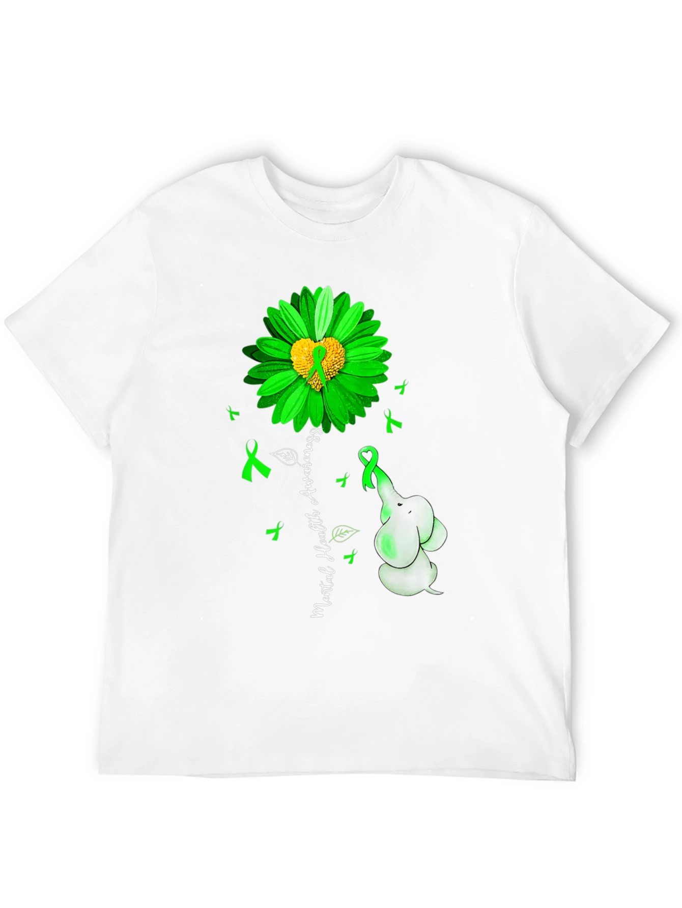Mental Health Awareness Elephant T-Shirt