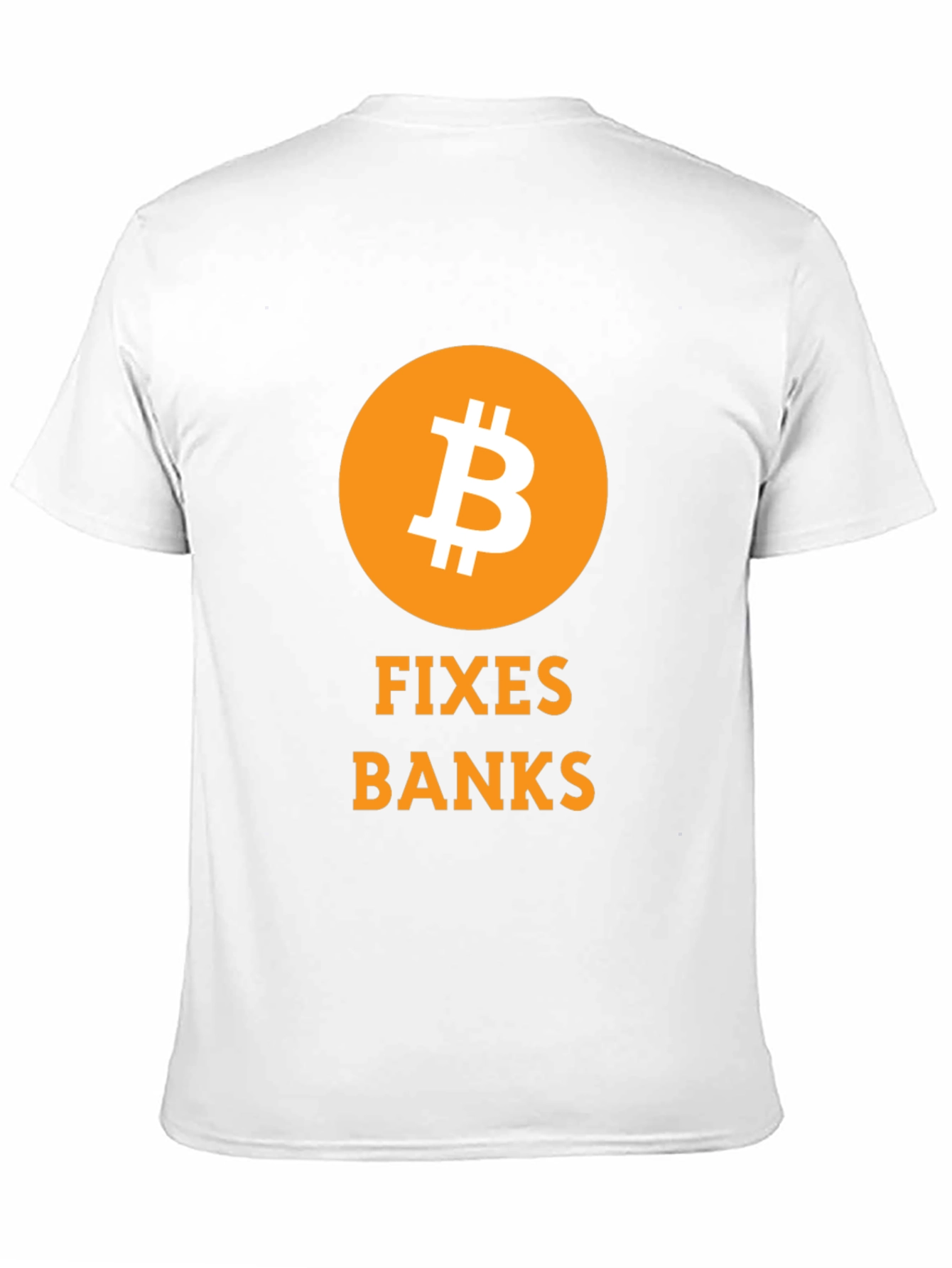 Bitcoin Fixes Banks Black T-Shirt