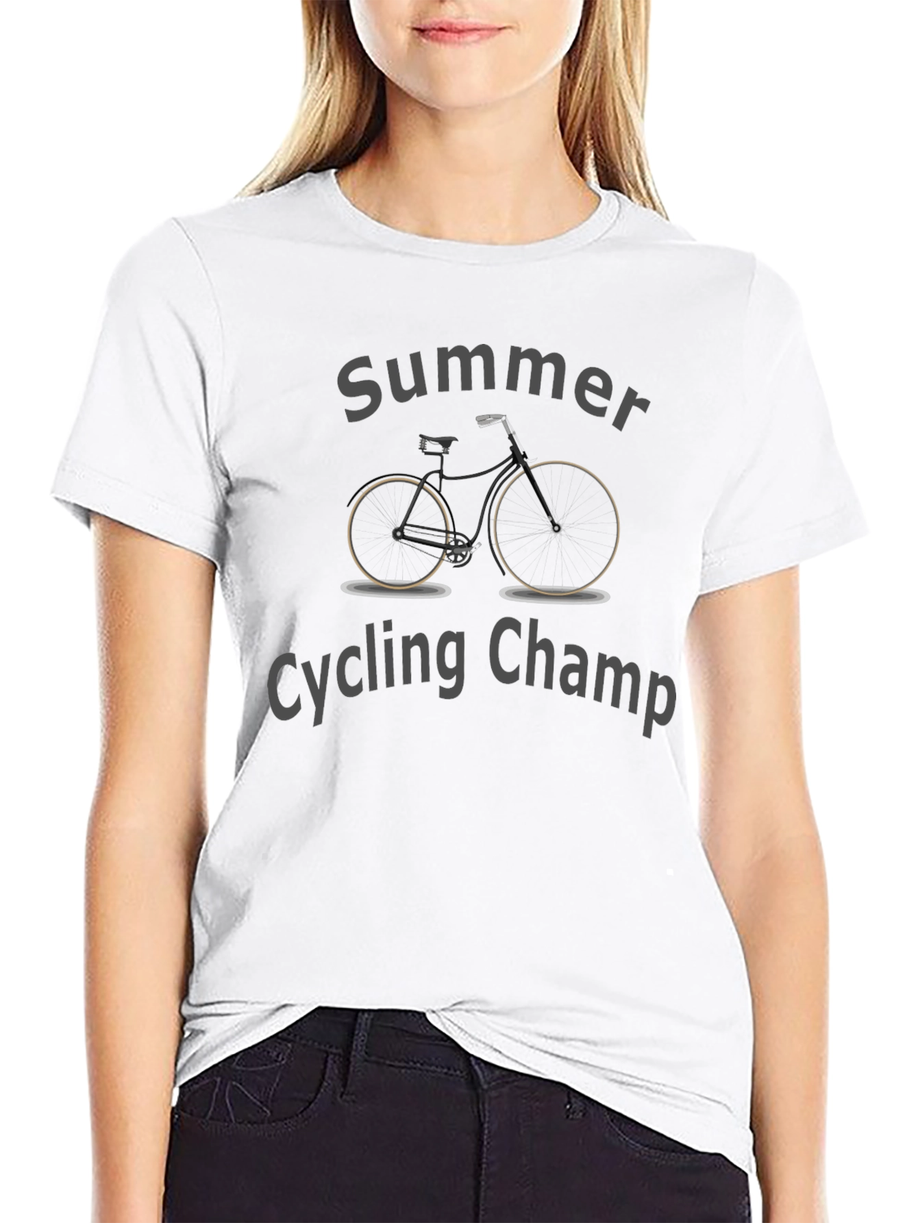 Summer Cycling Champ Graphic Tee