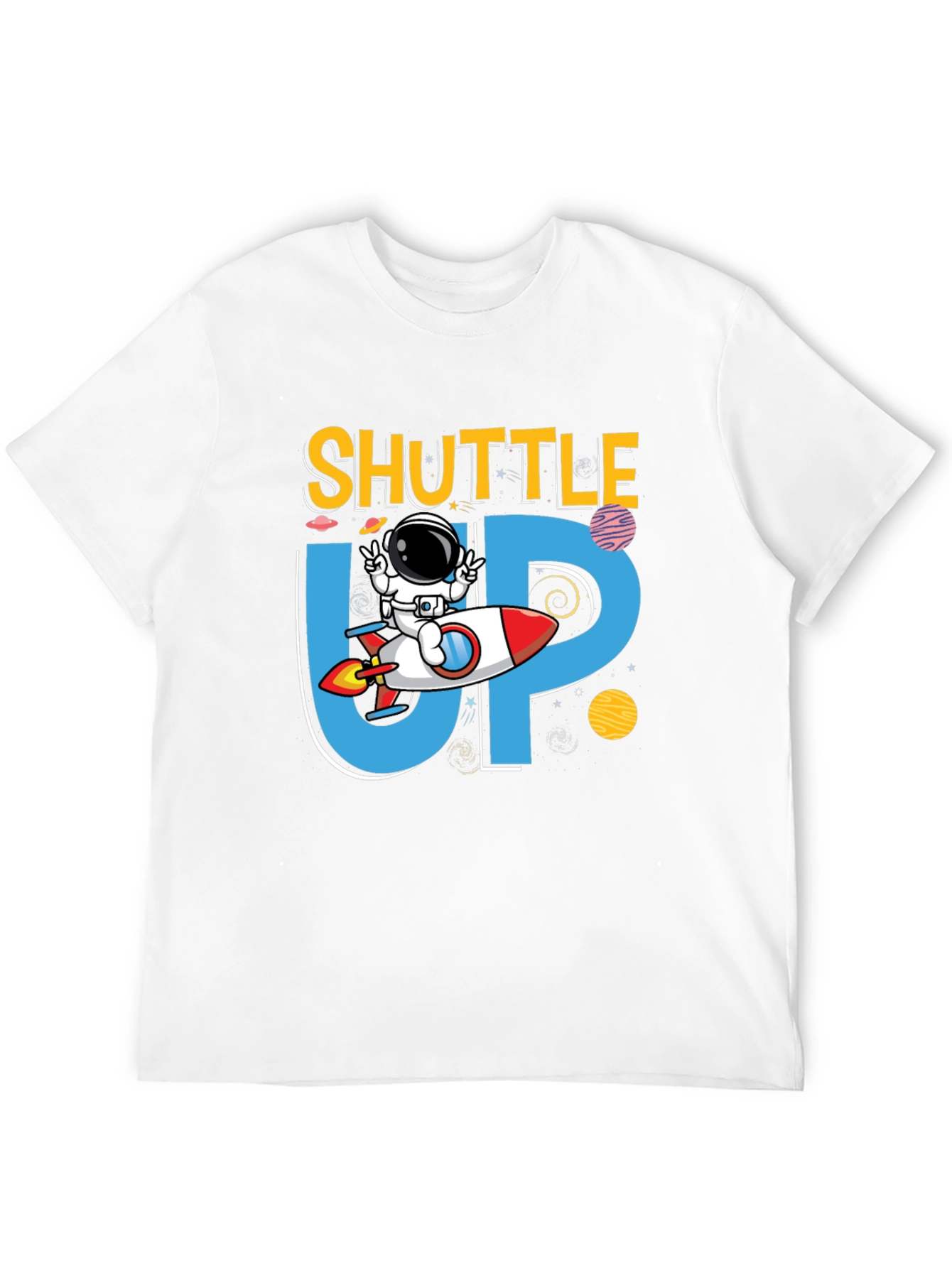 Shuttle Up Astronaut Graphic Tee
