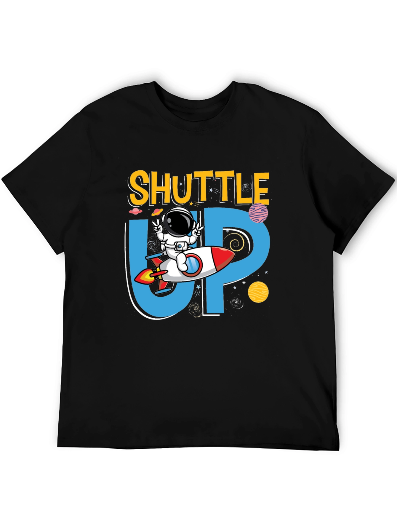 Shuttle Up Astronaut Graphic Tee