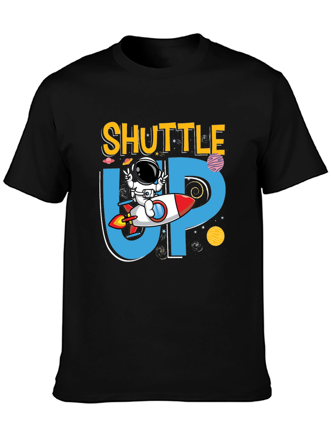 Shuttle Up Astronaut Graphic Tee