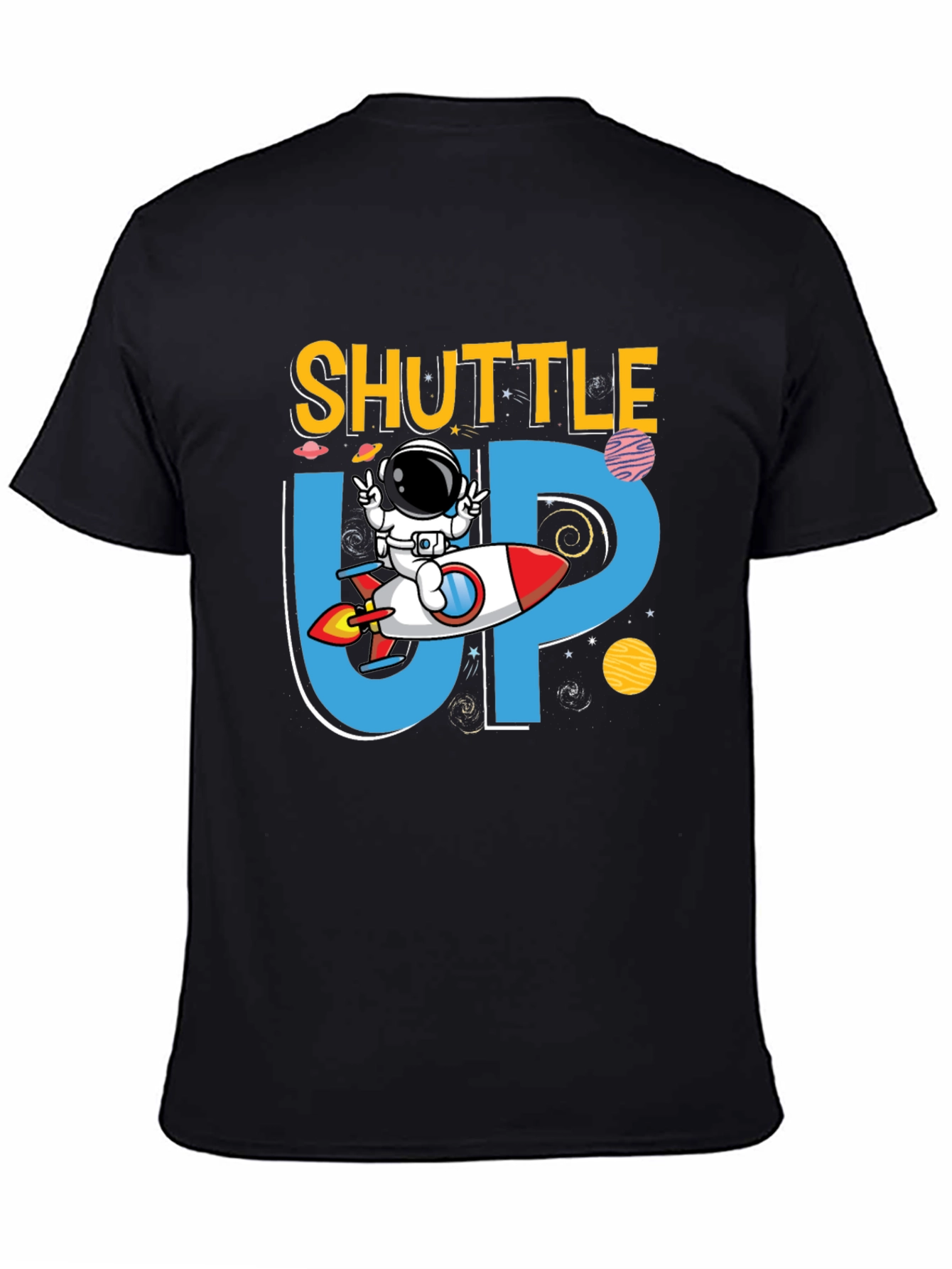 Shuttle Up Astronaut Graphic Tee