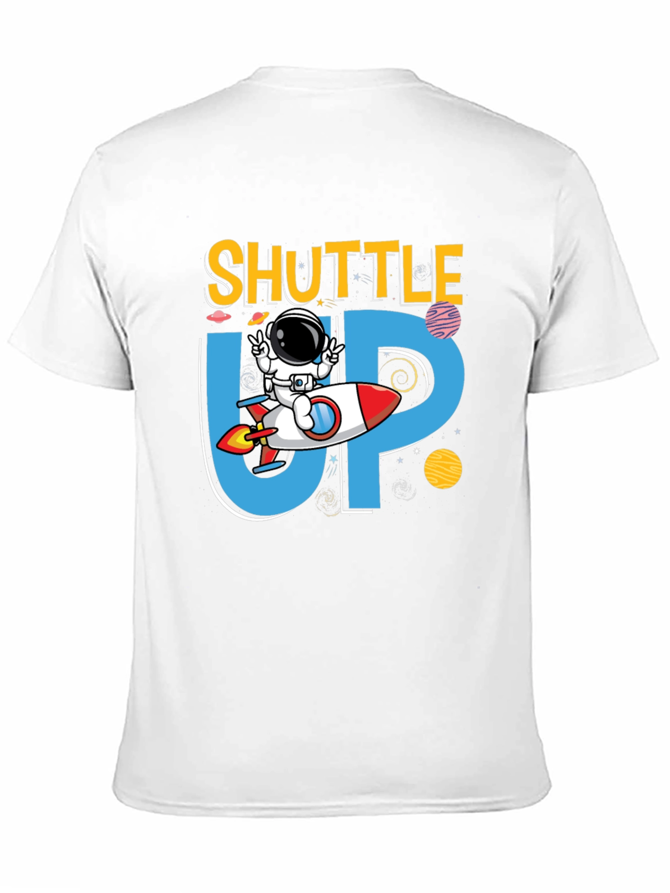 Shuttle Up Astronaut Graphic Tee