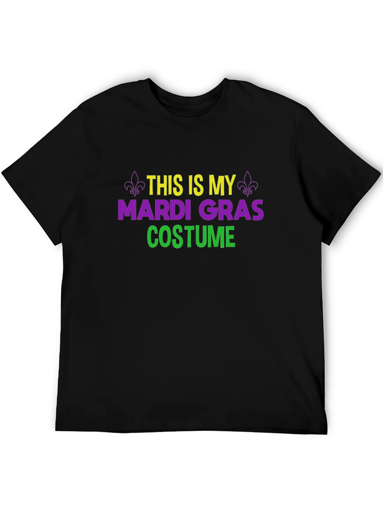 Mardi Gras Costume T-Shirt - Festive Celebration Tee
