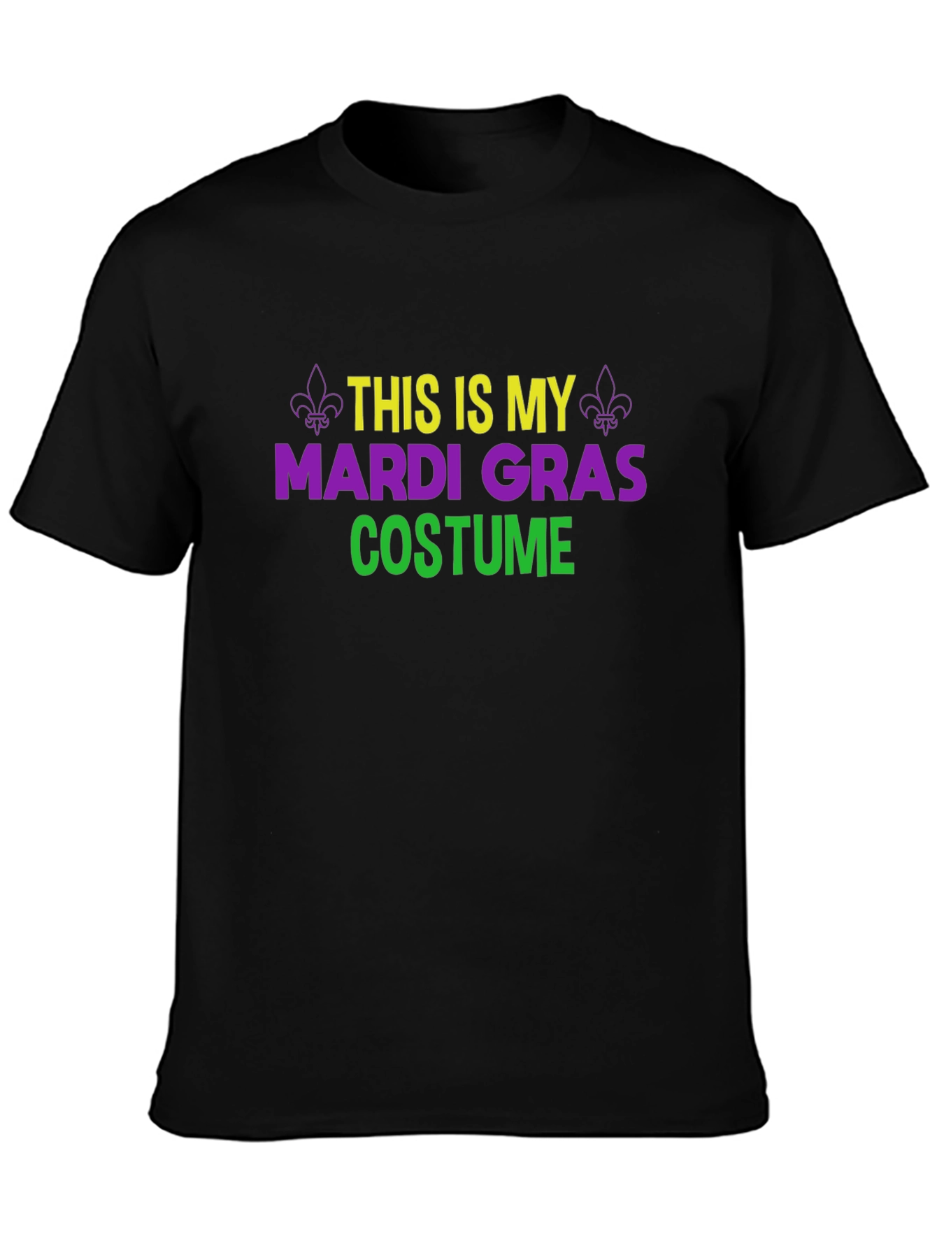 Mardi Gras Costume T-Shirt - Festive Celebration Tee