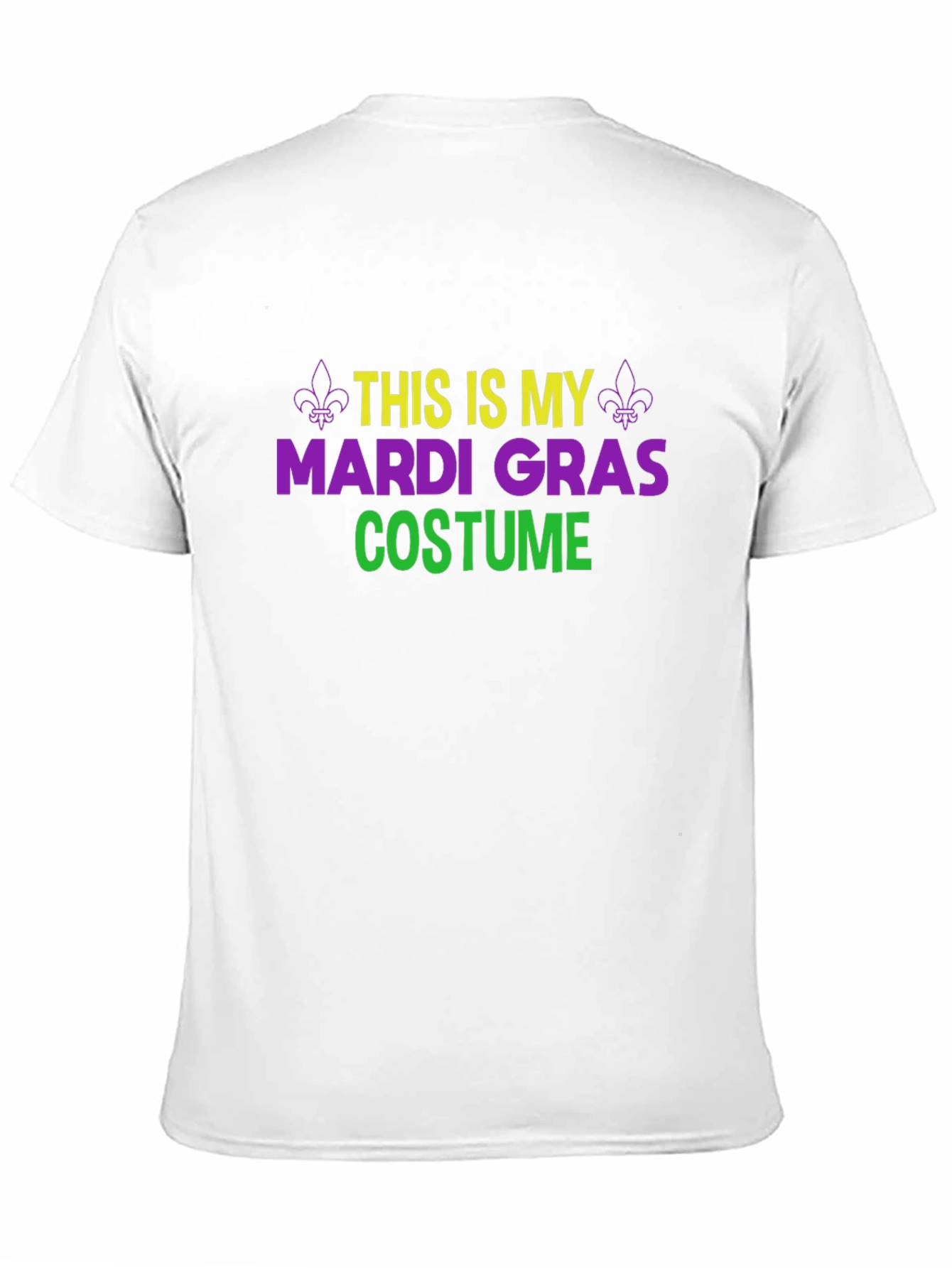 Mardi Gras Costume T-Shirt - Festive Celebration Tee